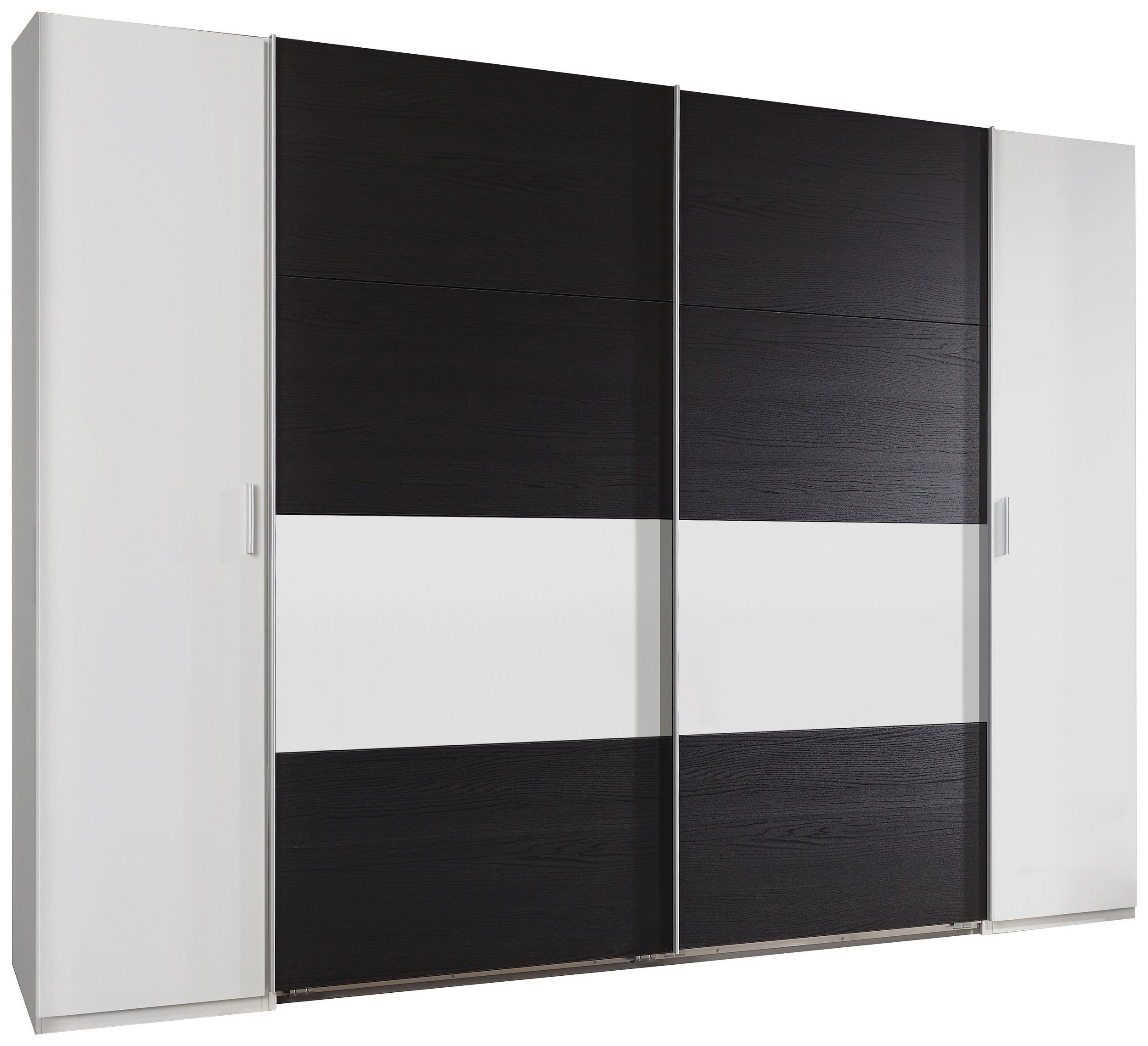 Kleiderstangen, Dreh- Schwebetürenschrank mit Passt und verschiedensten Modern Mehrzweckschrank) Einrichtungskonzepten mit Design, zu Maria Stylefy 2 viel und Einlegeböden Schwebetüren, Stauraum, 10 (Kleiderschrank,