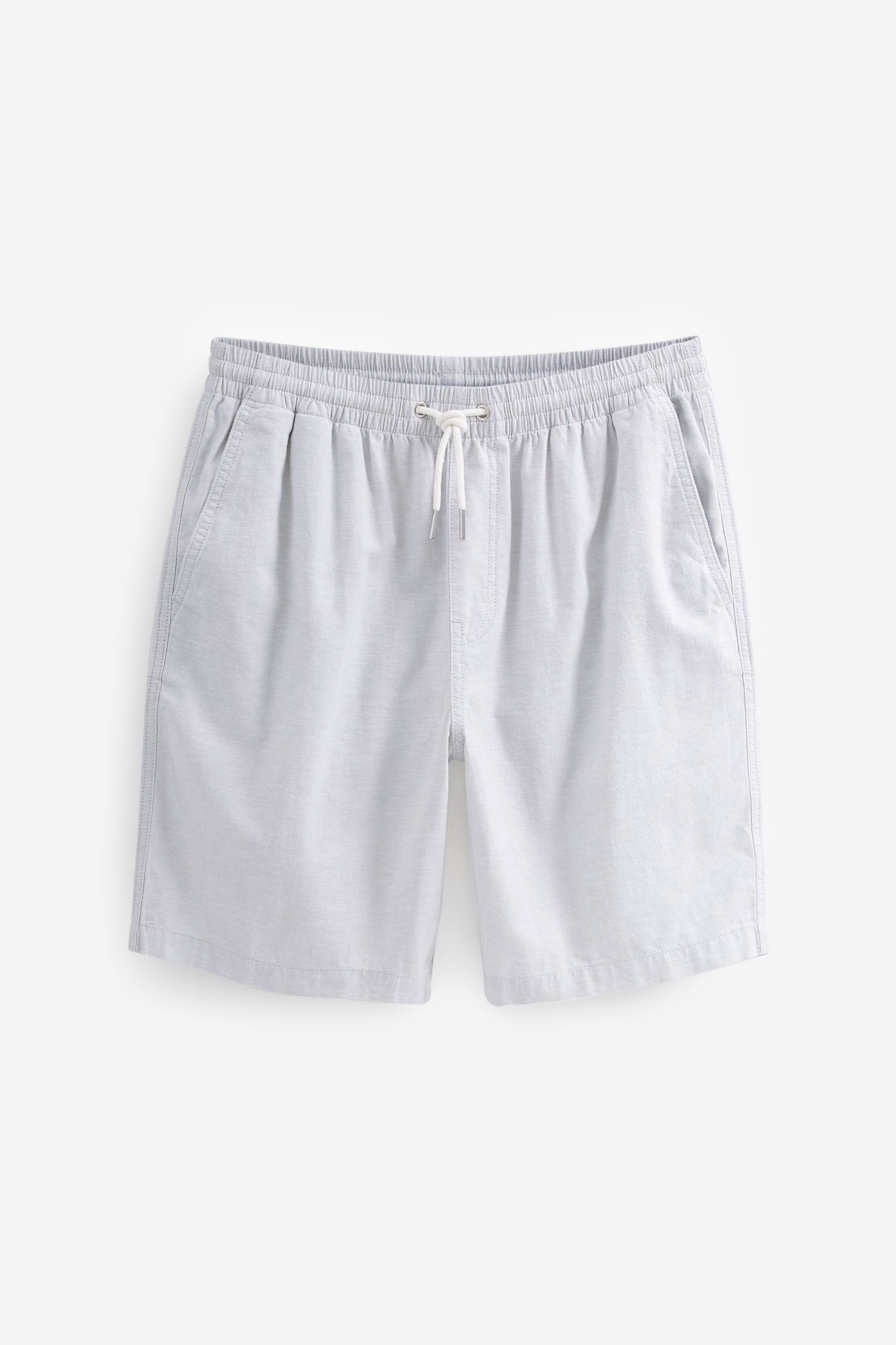 Tunnelzugbund aus mit Baumwolle/Leinen Shorts Next (1-tlg) Shorts