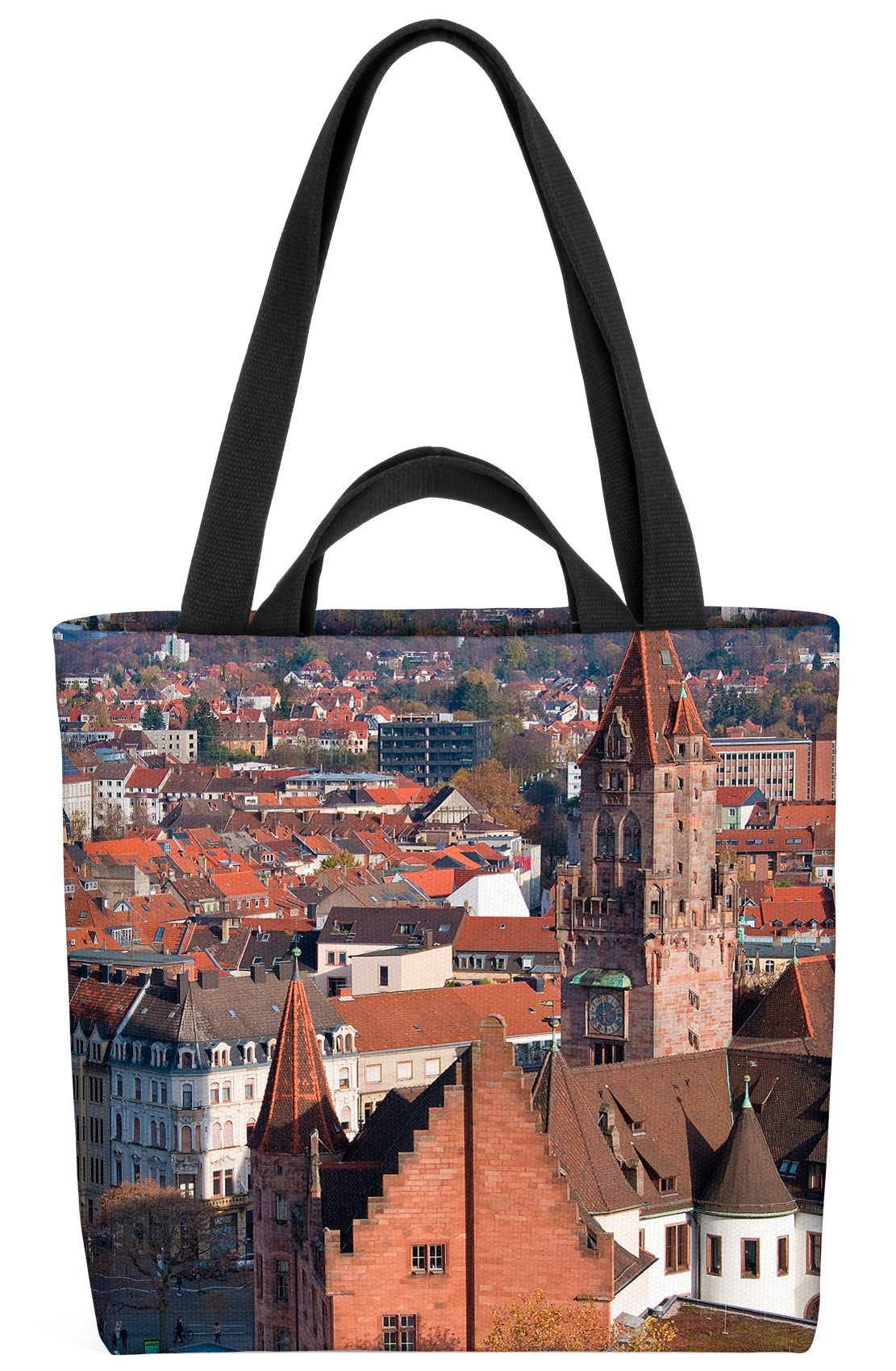 VOID Shopper Einkaufstasche, Saarbrücken Saarbrückener Schloss Schlossplatz Saarland Ludwigskirc