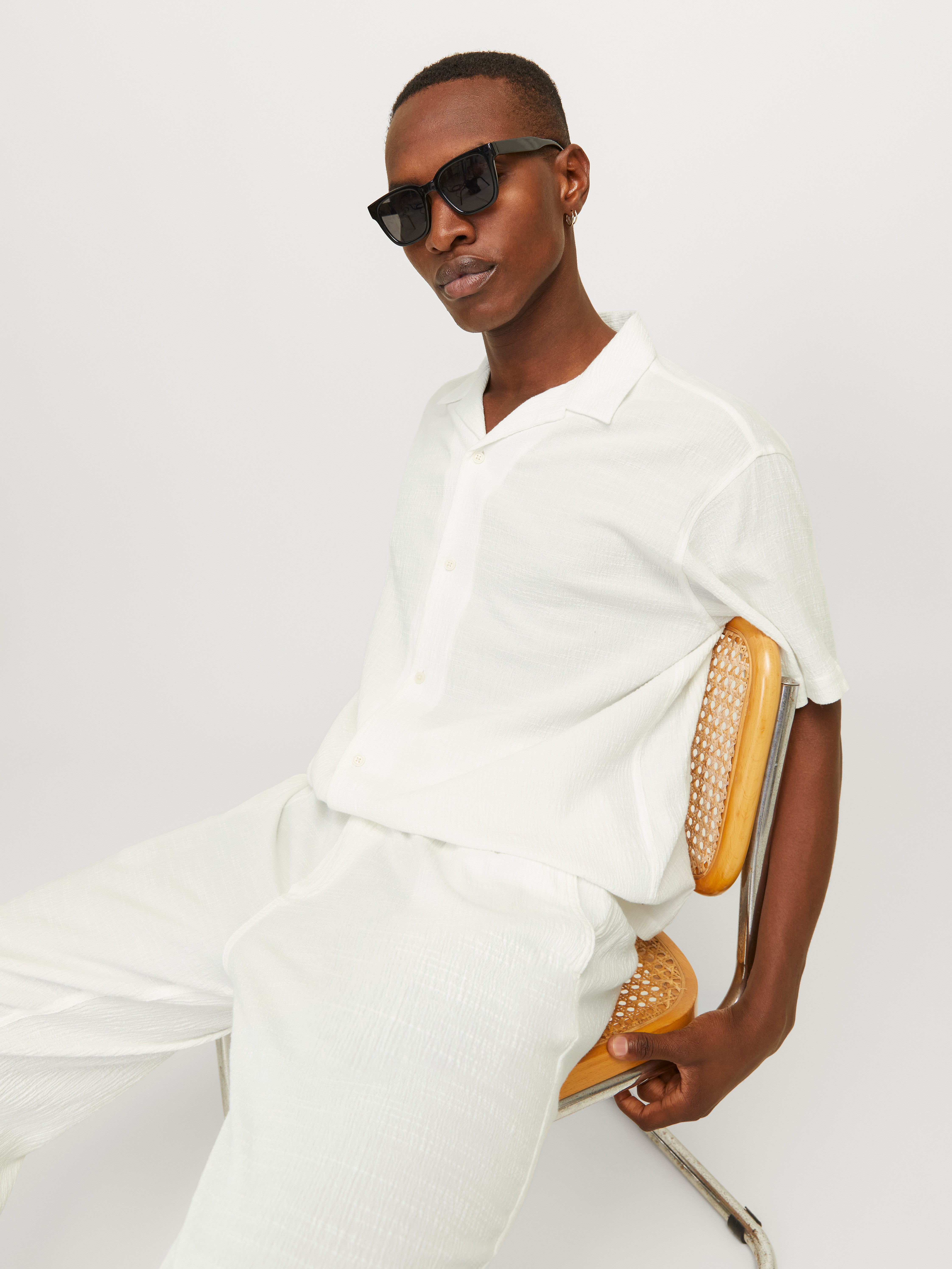 Jack & Jones Kurzarmhemd JORLUKE CRINKLE RESORT SHIRT SS SN günstig online kaufen