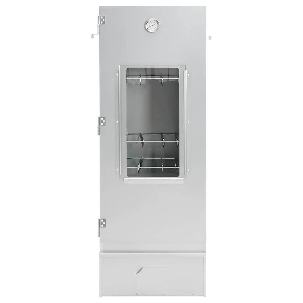 vidaXL Grillkamin Räucherofen mit Kaltrauchgenerator Verzinkter Stahl – Bild 4 von 5