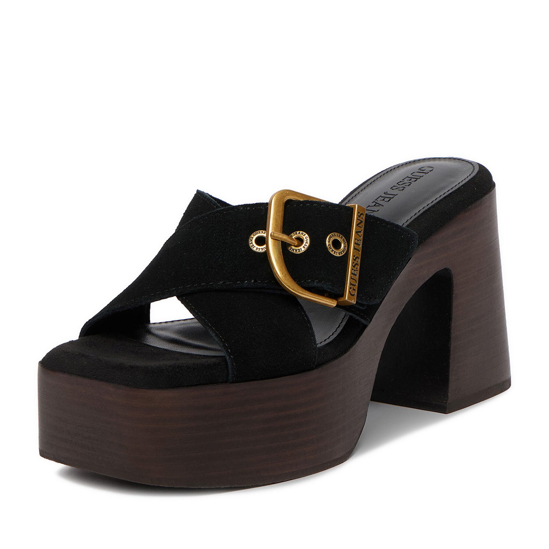 GUESS JEANS Guess Jeans Damen-Flip-Flops Schwarz Badepantolette