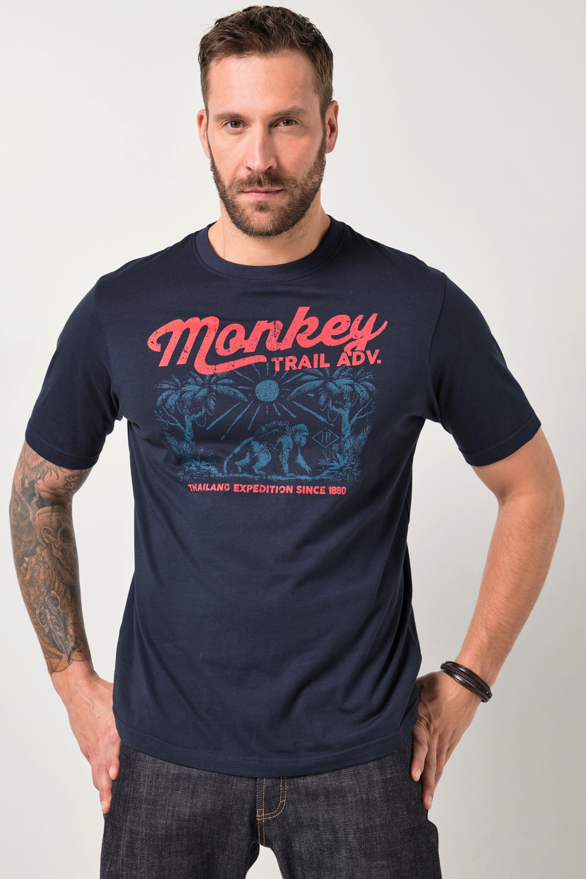 JP1880 T-Shirt T-Shirt Halbarm Print