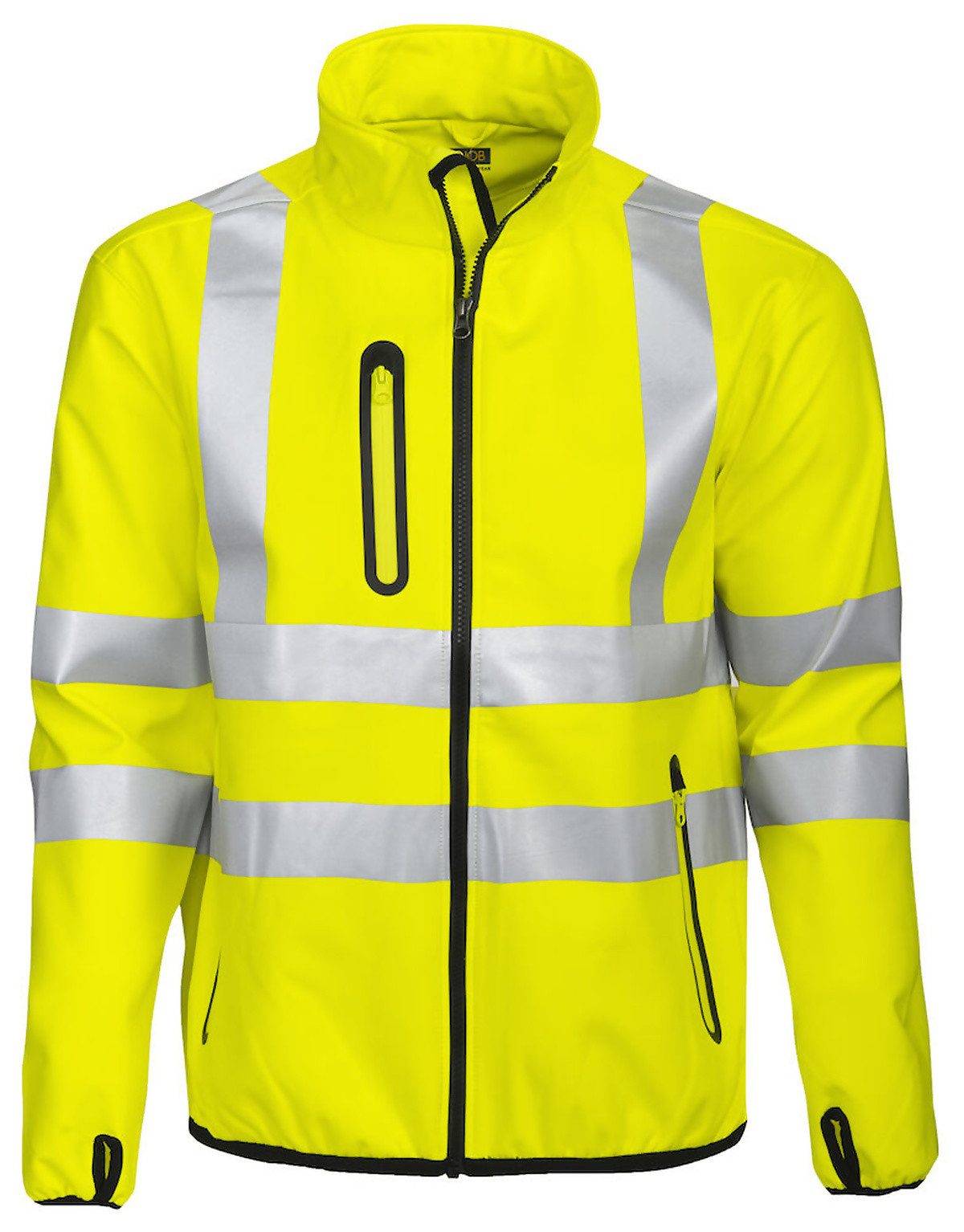 Arbeitsjacke 6412 SOFTSHELL JACKE EN ISO 20471 KLASSE 3