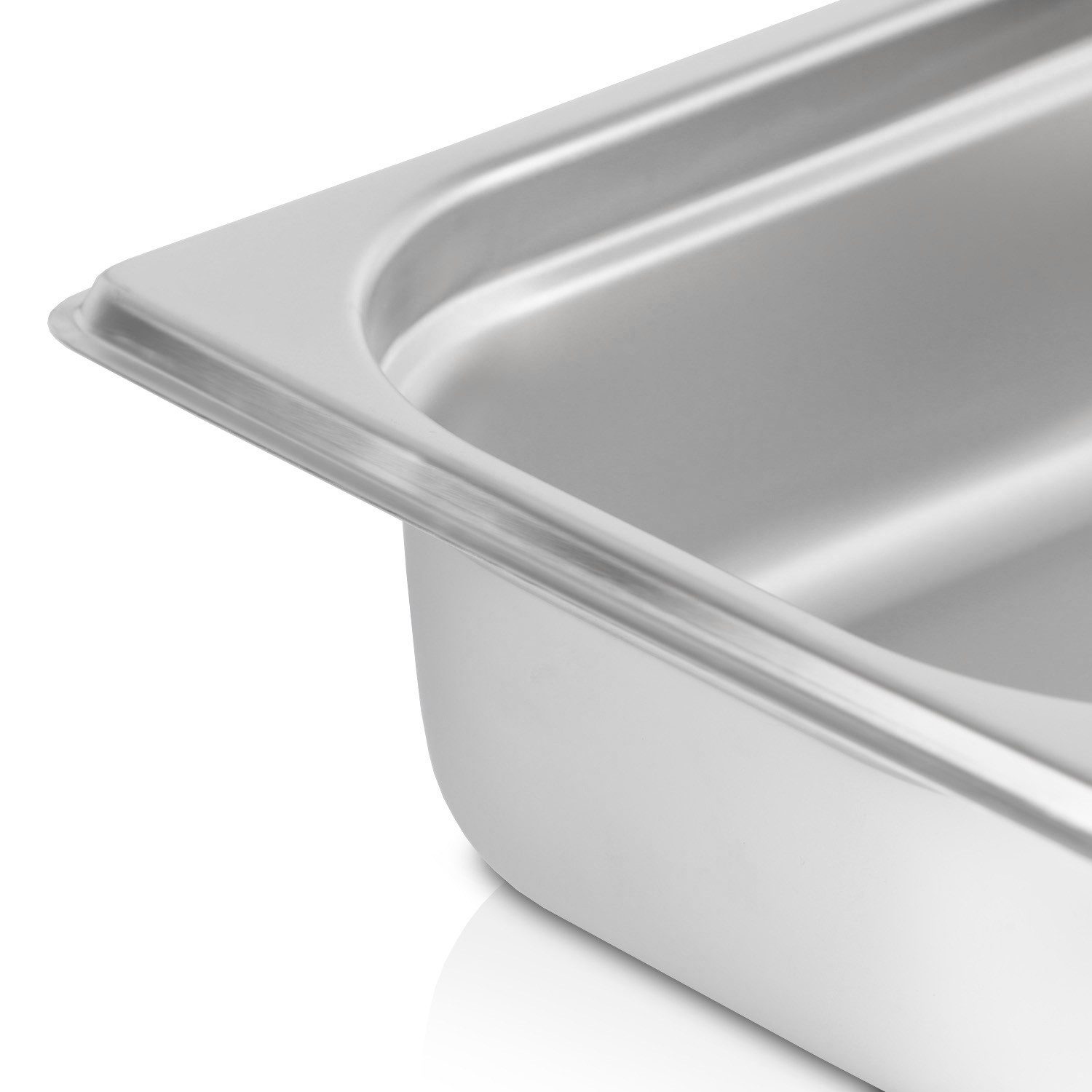 jokobela Thermobehälter GN Gastro Norm Behälter, Edelstahl (ungelocht), (GN 1/3, 65mm, 1-tlg), :: ungelocht :: geeignet für Gaggenau, Miele und Siemens Dampfgarer (E