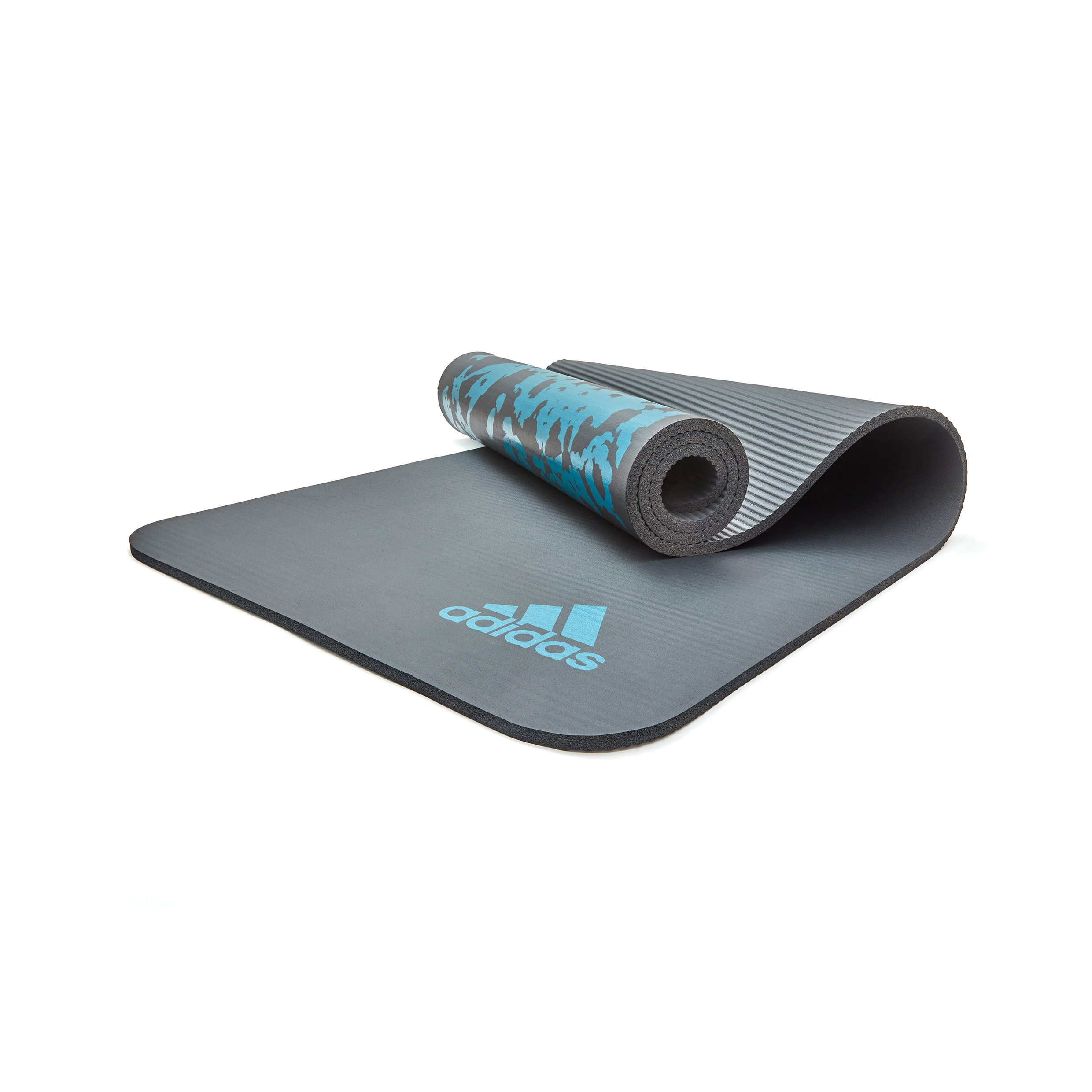 adidas Performance Yogamatte Adidas Mats - NBR and Natural Rubber, Abstraktes Tie-Dye Design