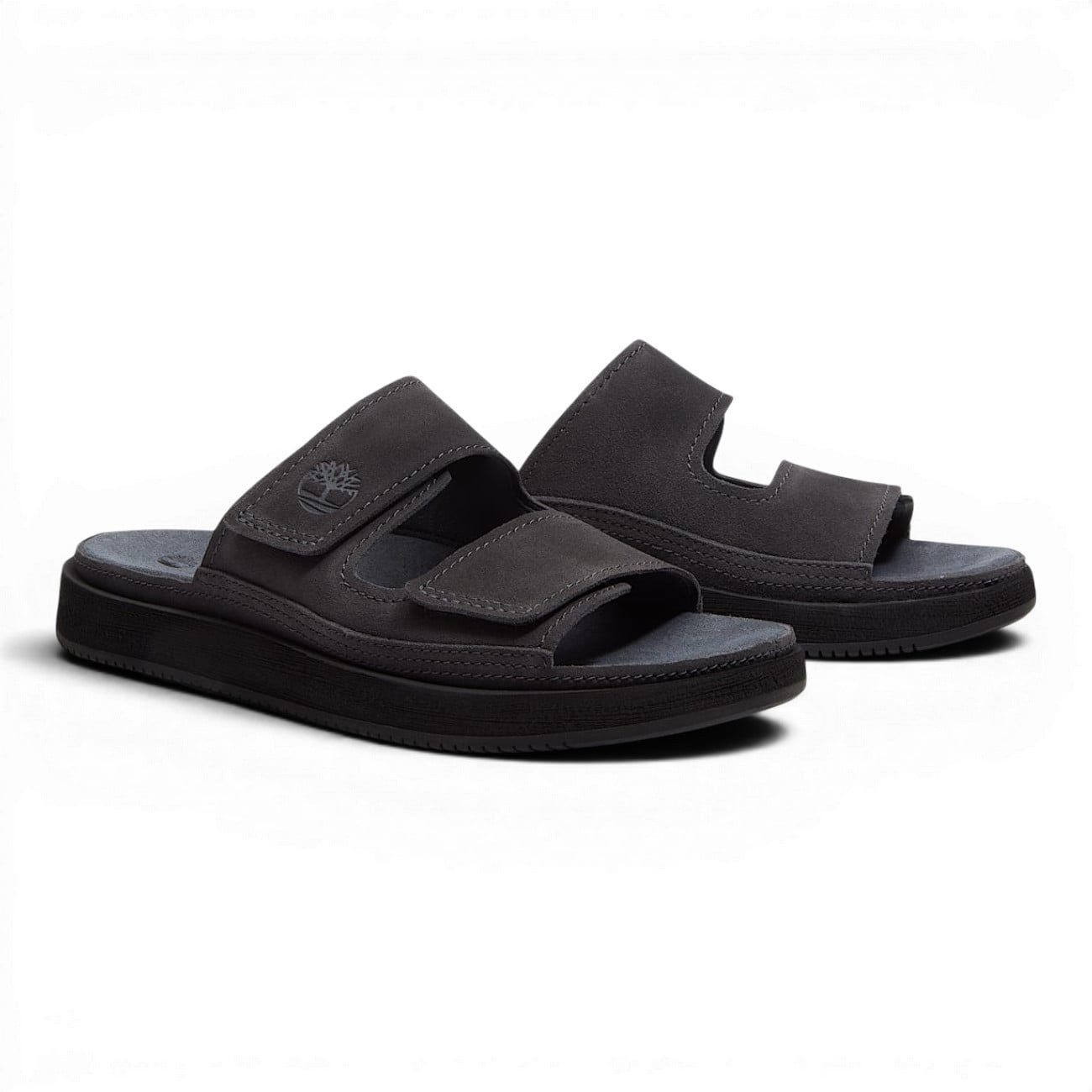 Timberland Casco Cove Slide (Premium Leder) dunkelgrau Herren Sandale