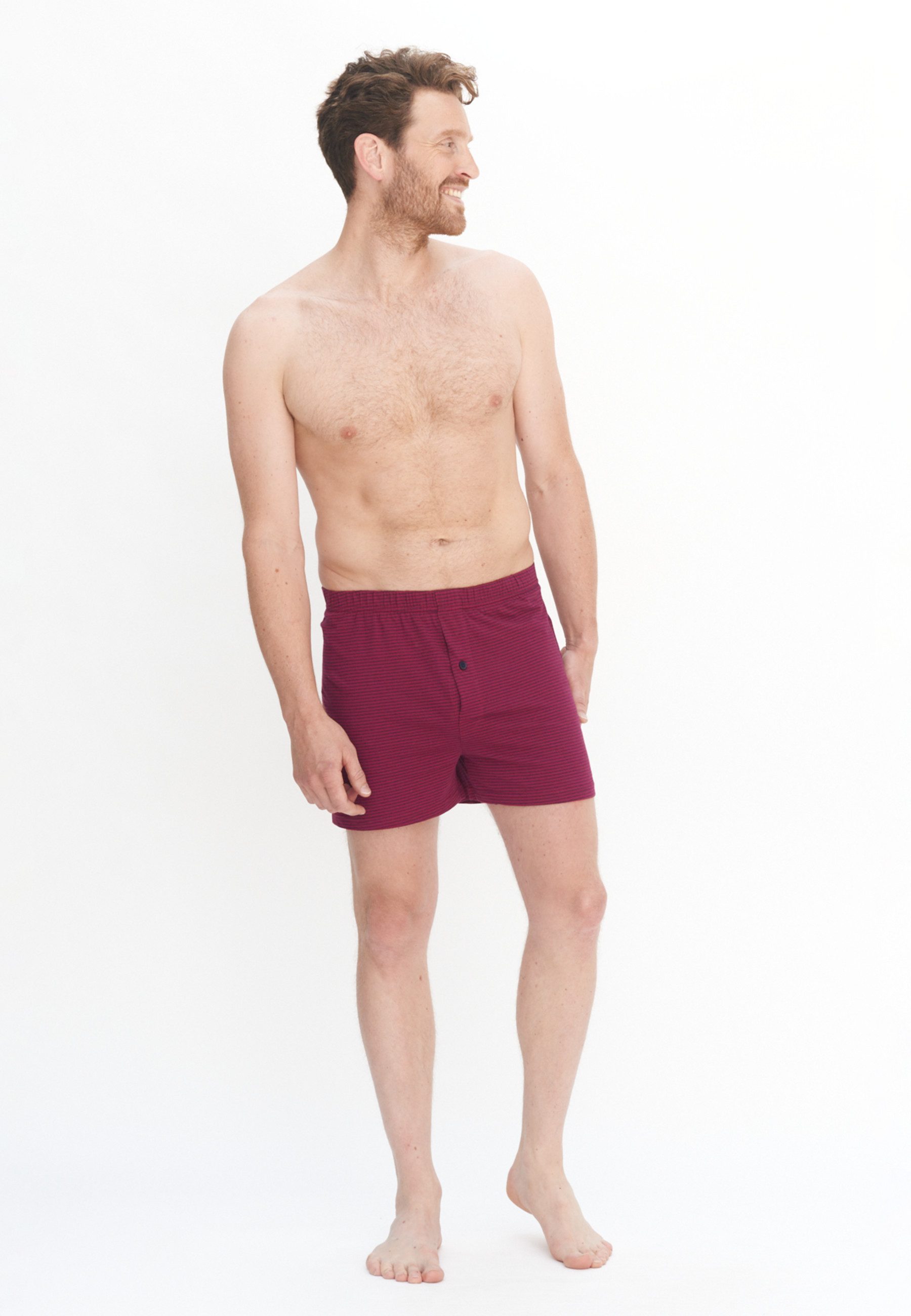 LIVING CRAFTS Boxershorts BEN, 2er Pack GOTS zertifiziert