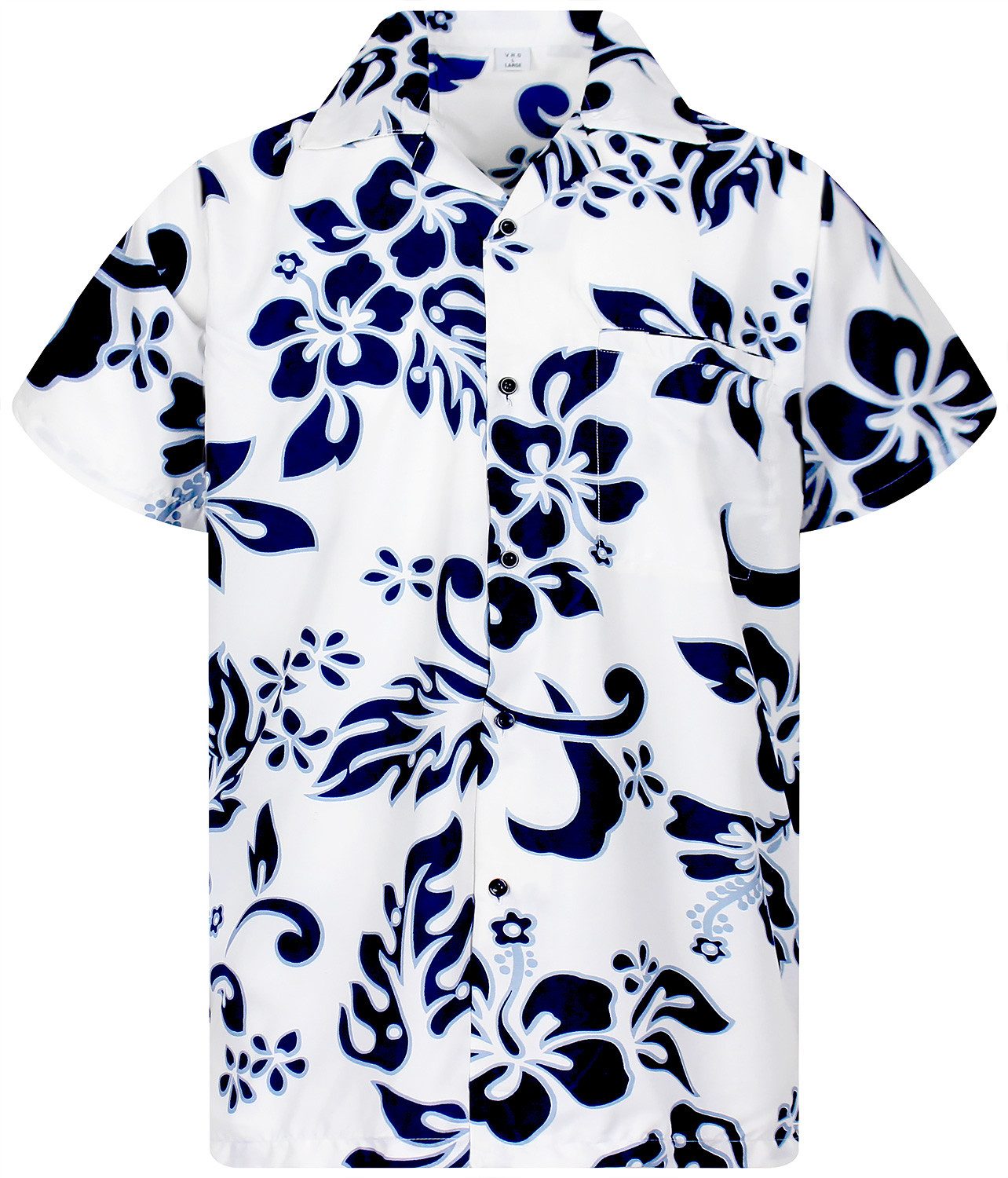 King Kameha Hawaiihemd Hibiscus Funky Hawaii-Hemd günstig online kaufen