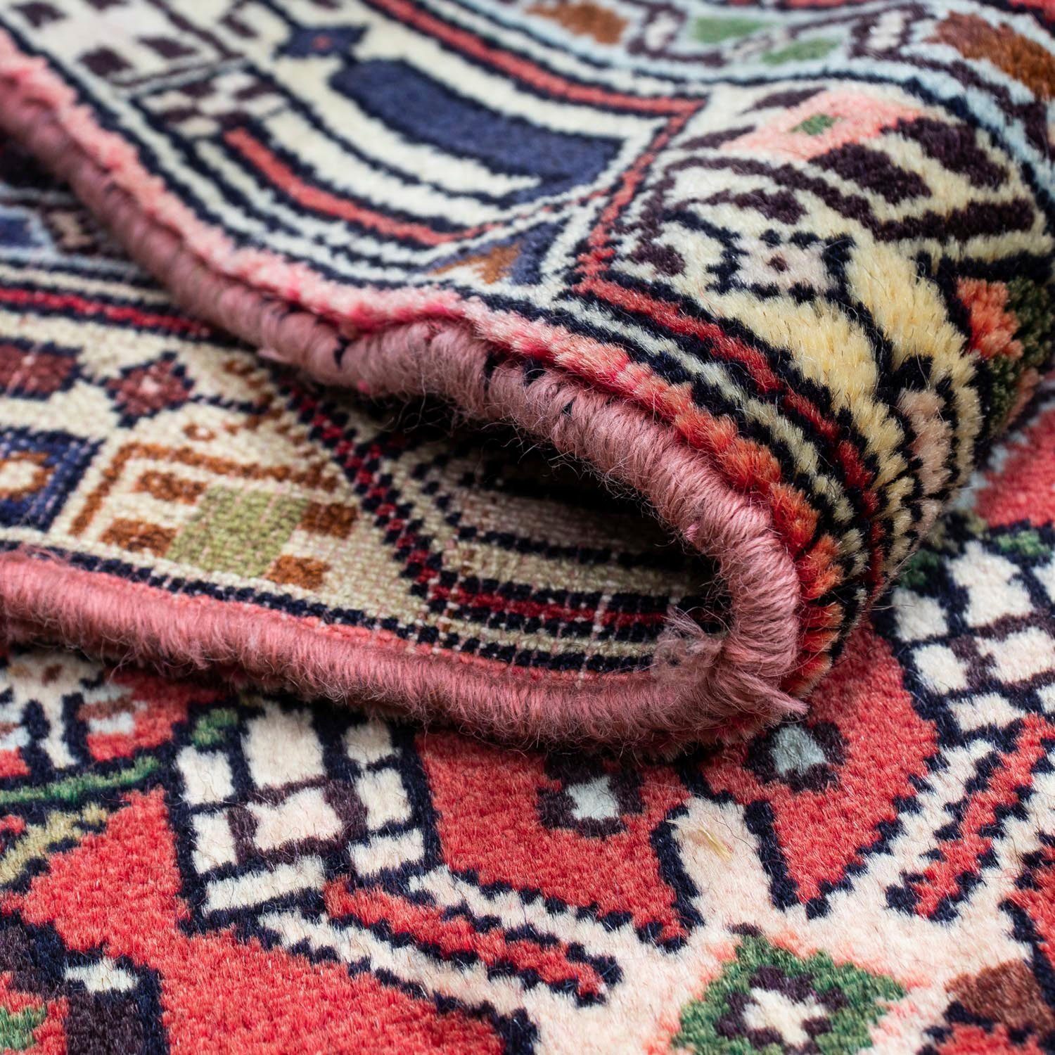 Wollteppich Hosseinabad Medaillon Rosso chiaro cm, 71 morgenland, 10 Handgeknüpft 115 x mm, Höhe: rechteckig