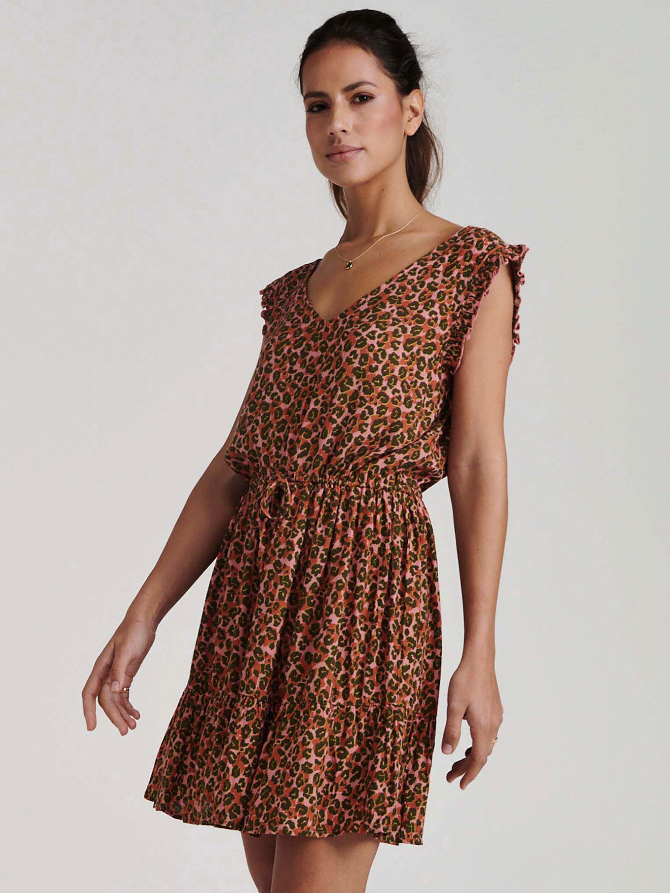Shiwi Minikleid FLORIDA (1-tlg) Drapiert/gerafft