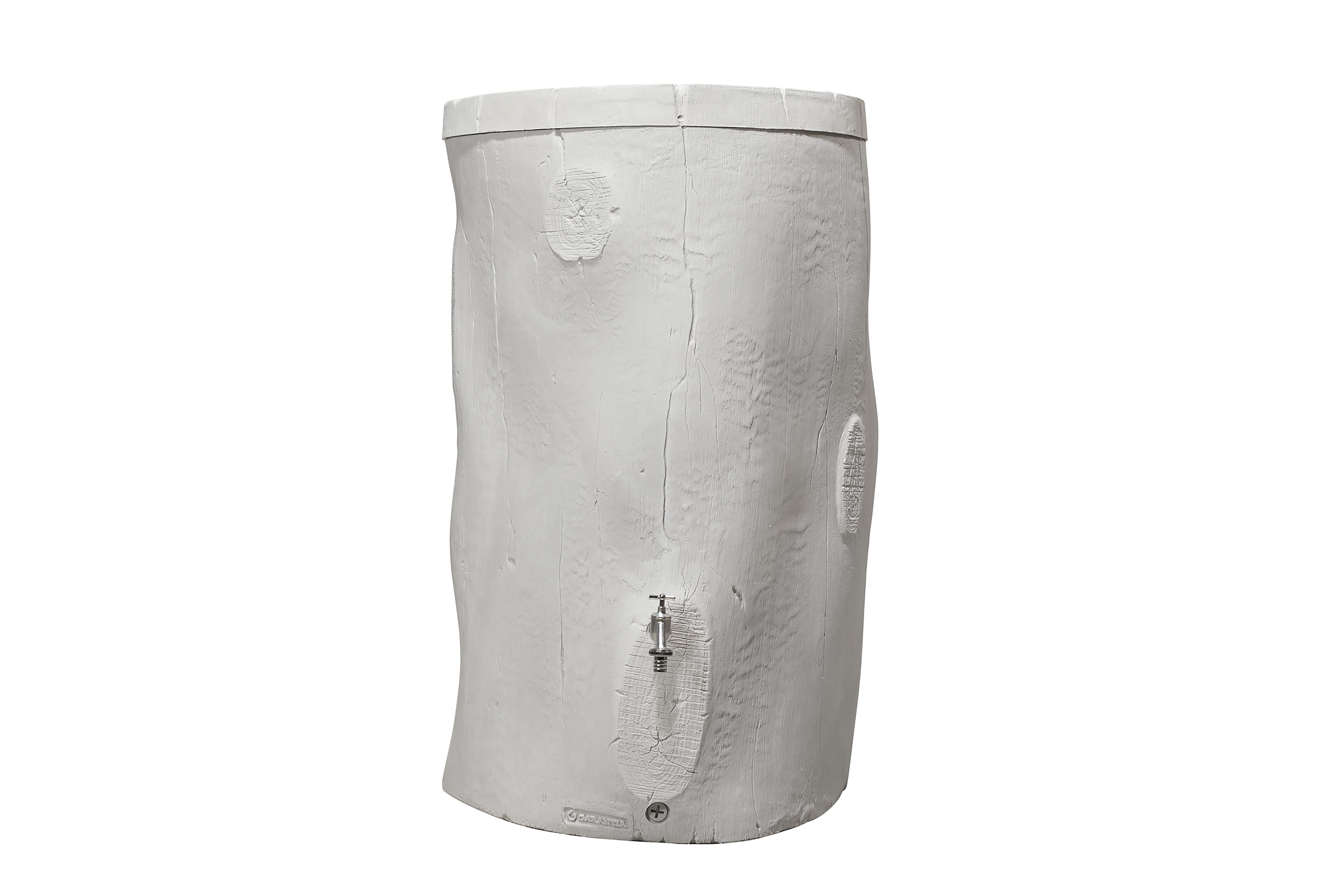 GARANTIA Regentonne Regentonne WOODSTOCK Baumstamm 400 Liter greywood, 400 l