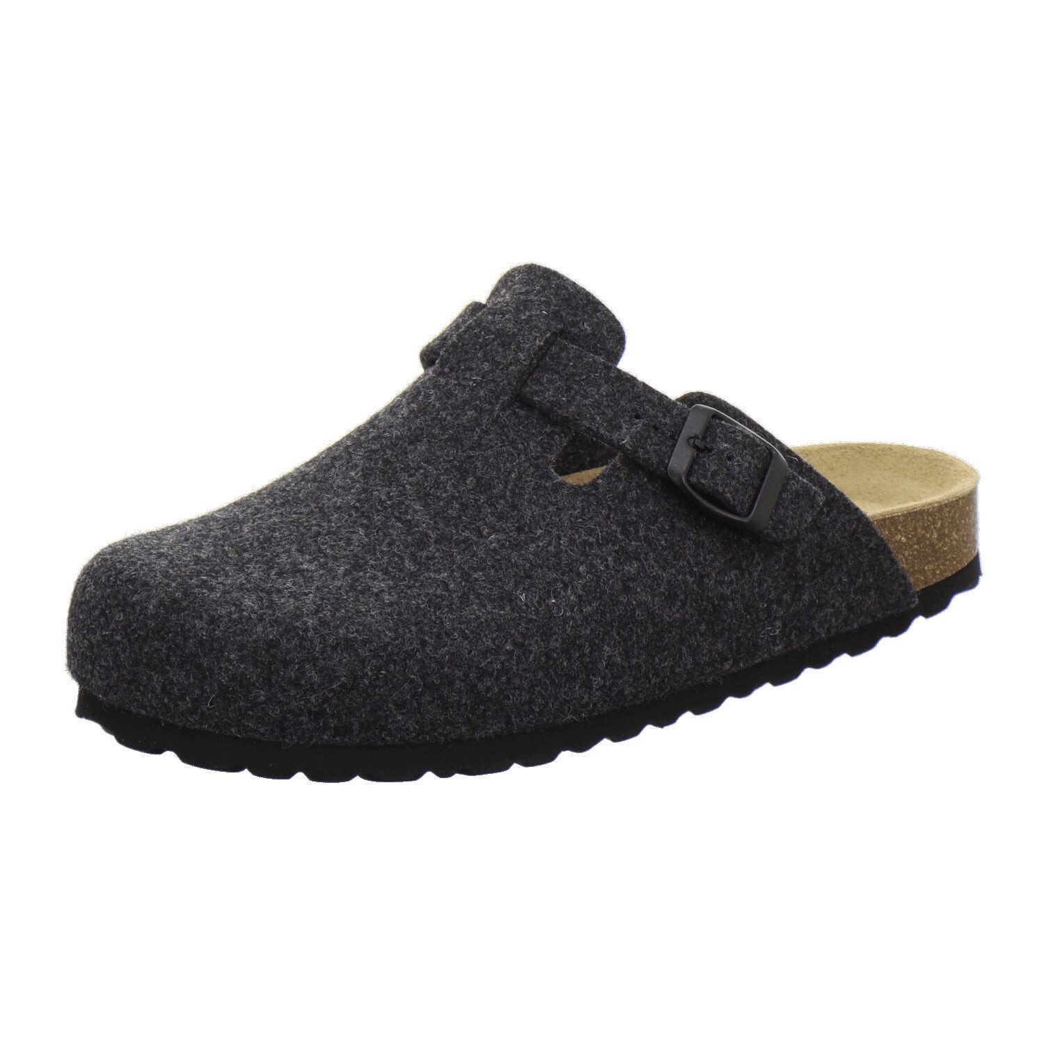 AFS-Schuhe Herren Filz Pantolette im Clog-Stil mit Fußbett, Made in Germany