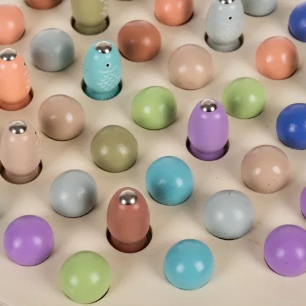 KRUZZEL Lernspielzeug Magnet-Angelspiel (Spar-Set, 1-St., Entwicklung), tolles Geschicklichkeitsspiel für Kinder