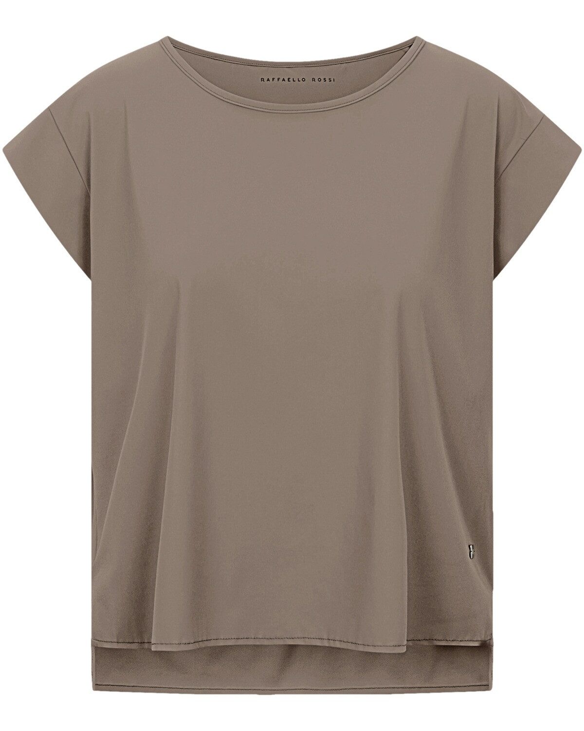 Raffaello Rossi T-Shirt Kurzarm-Shirt Grit