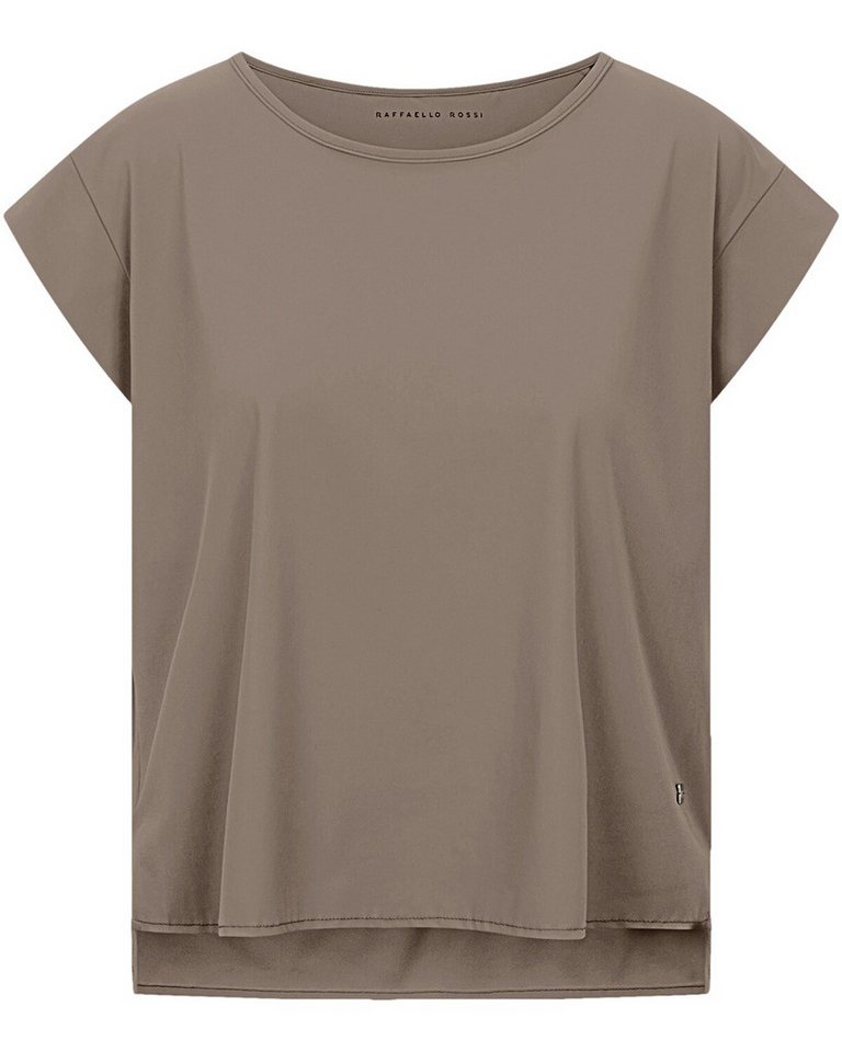 Raffaello Rossi T-Shirt Kurzarm-Shirt Grit