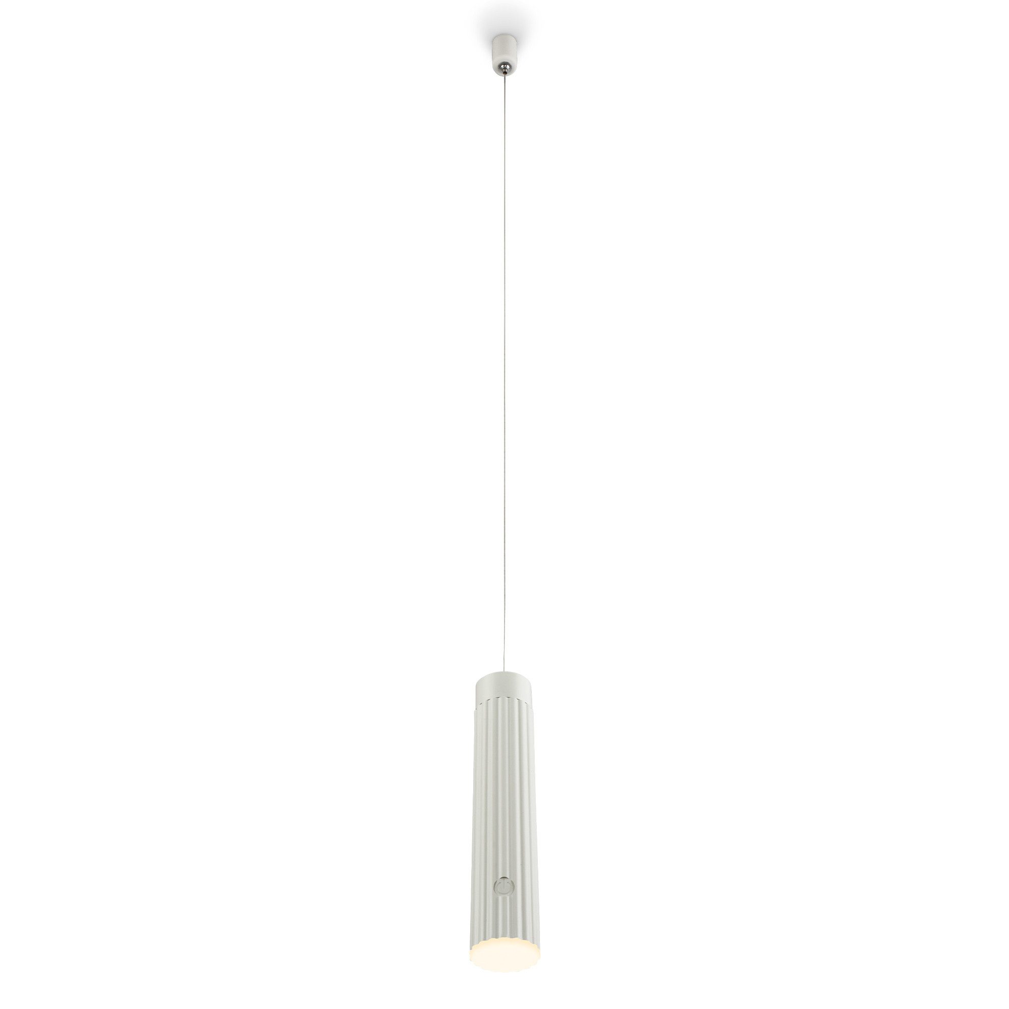 Briloner Leuchten LED Pendelleuchte Hängelampe Bettlampe Akku Touch Dimmbar USB-C Abnehmbar, LED fest integriert, 3000K, 4,5x20,5 cm, Esszimmer, Wohnzimmer, Schlafzimmer