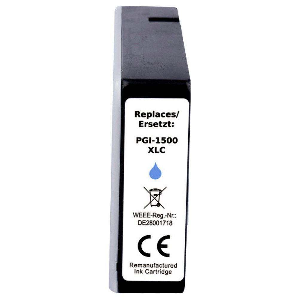 Renkforce Renkforce Druckerpatrone ersetzt Canon PGI-1500C XL Kompatibel Cyan R Tintenpatrone