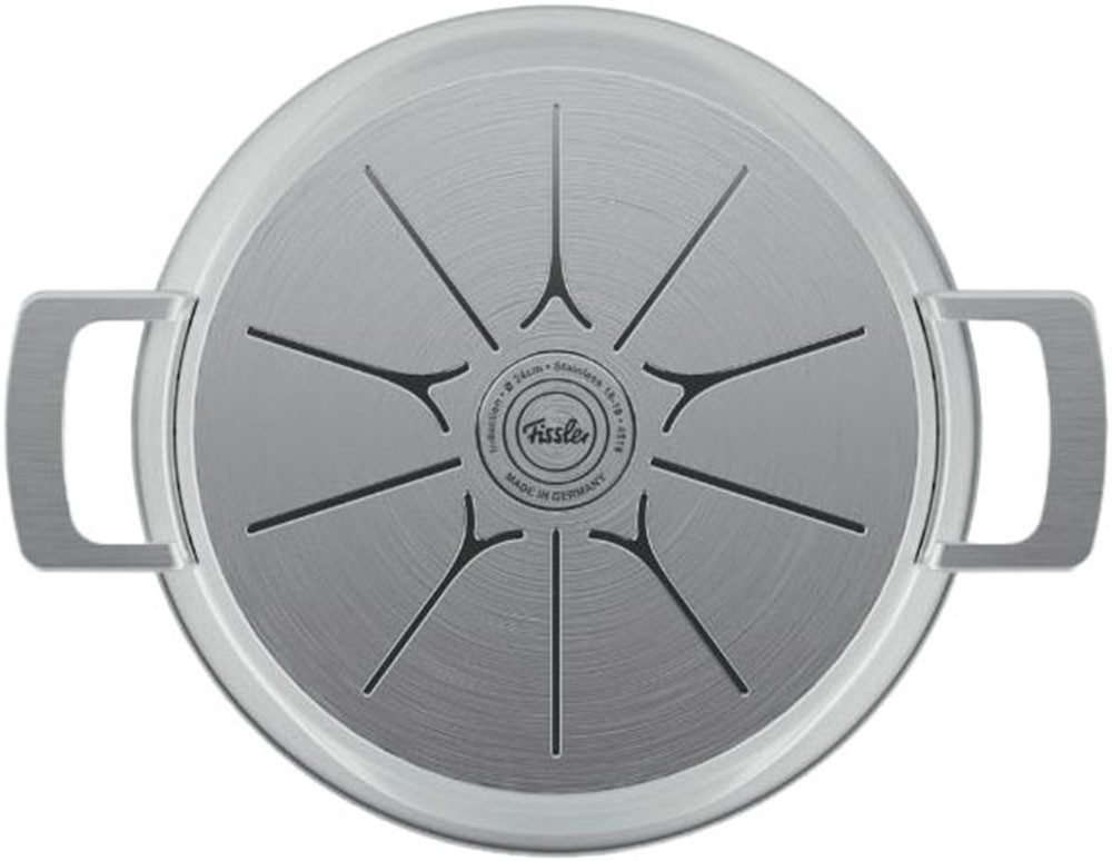 Fissler Bratentopf Phi Collection, Edelstahl 18/10, cookstar Allherdboden; Edelstahl 18/10; Made in Germany