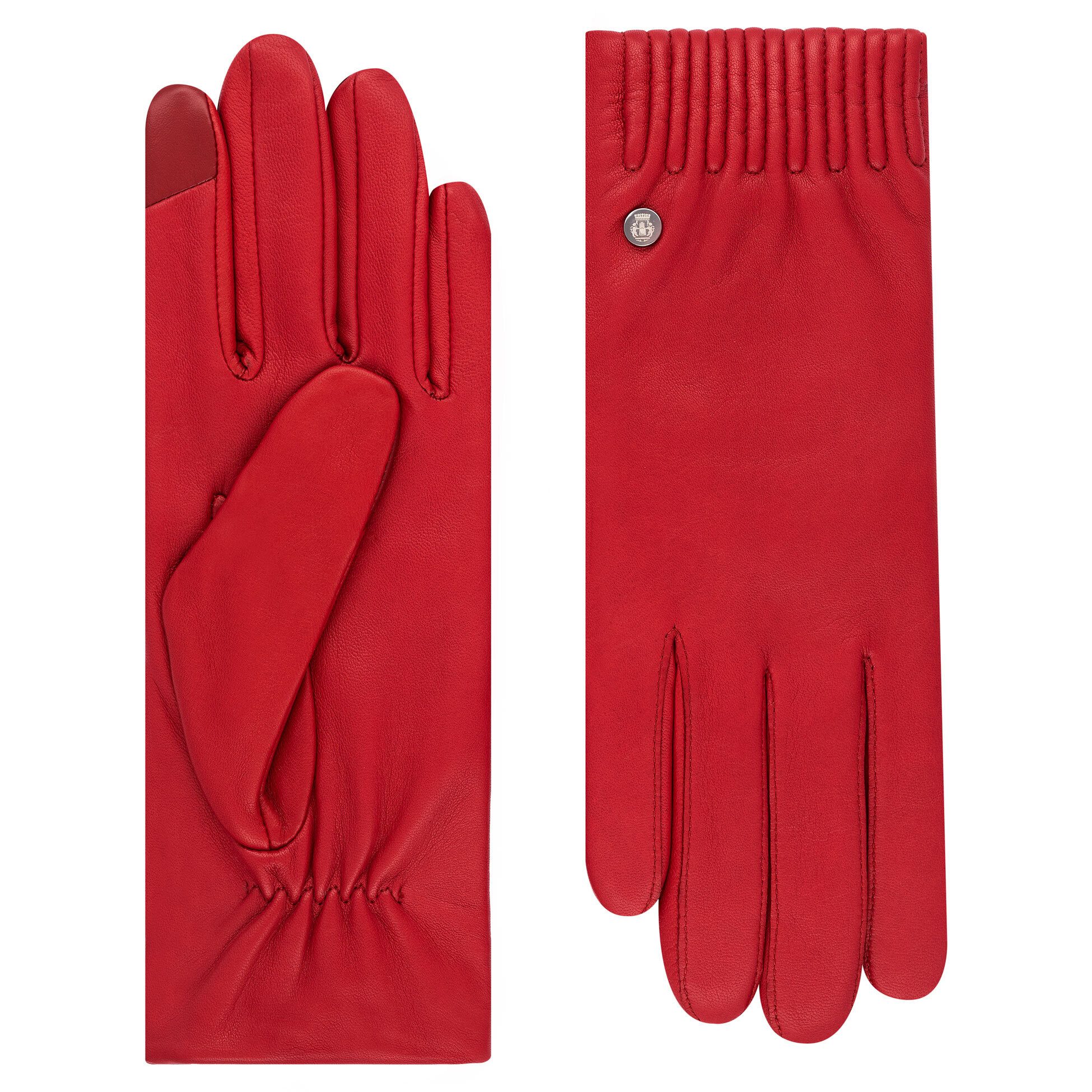 Roeckl Lederhandschuhe ARIZONA TOUCH Handschuhe mit elastischem Lederbund günstig online kaufen