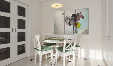 Artgeist Wandbild Zebra - Abstrakt