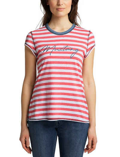 MUSTANG T-Shirt »Alexia C Stripe« Streifenshirt