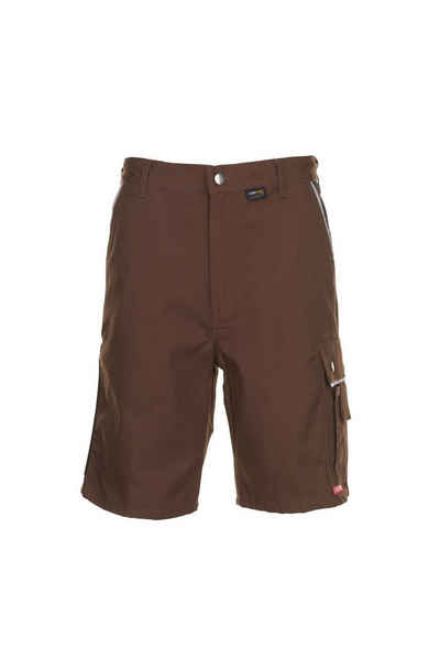 Planam Shorts Shorts Canvas 320 braun/schwarz Größe L (1-tlg)