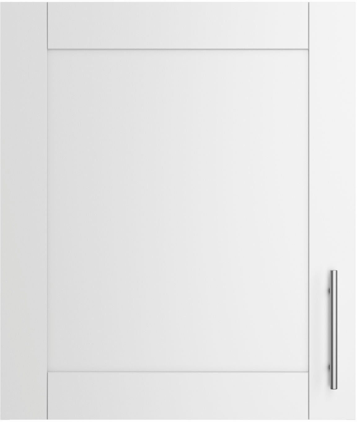 OPTIFIT Hängeschrank Ahus wildeiche weiß 60 cm Breite Nachbildung matt/wildeiche Nachbildung 