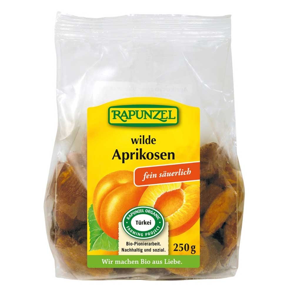Rapunzel Trockenfrüchte Aprikosen getrocknet wild 250g