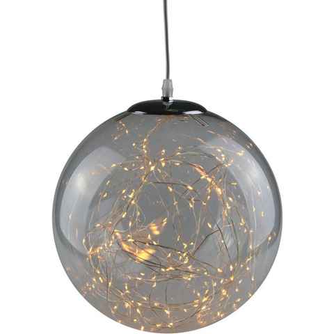 AM Design LED Dekolicht, LED fest integriert, LED Kugel aus Glas, Lichterglanz, Weihnachtsdeko aussen