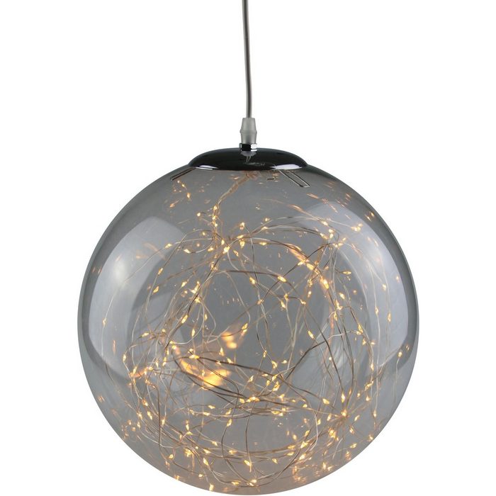 AM Design LED Dekolicht Lichterglanz Weihnachtsdeko aussen LED fest integriert LED Kugel aus Glas