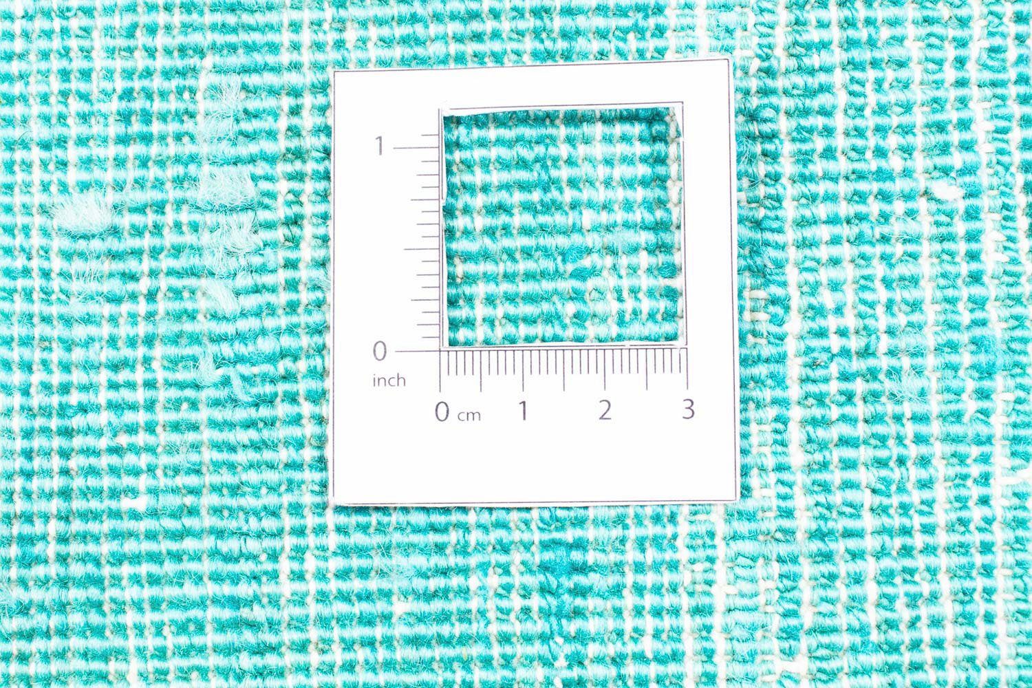 Teppich Patchwork - 232 x mehrfarbig, mit Höhe: cm 7 Handgeknüpft, - rechteckig, Einzelstück mm, morgenland, Wohnzimmer, 164 Zertifikat