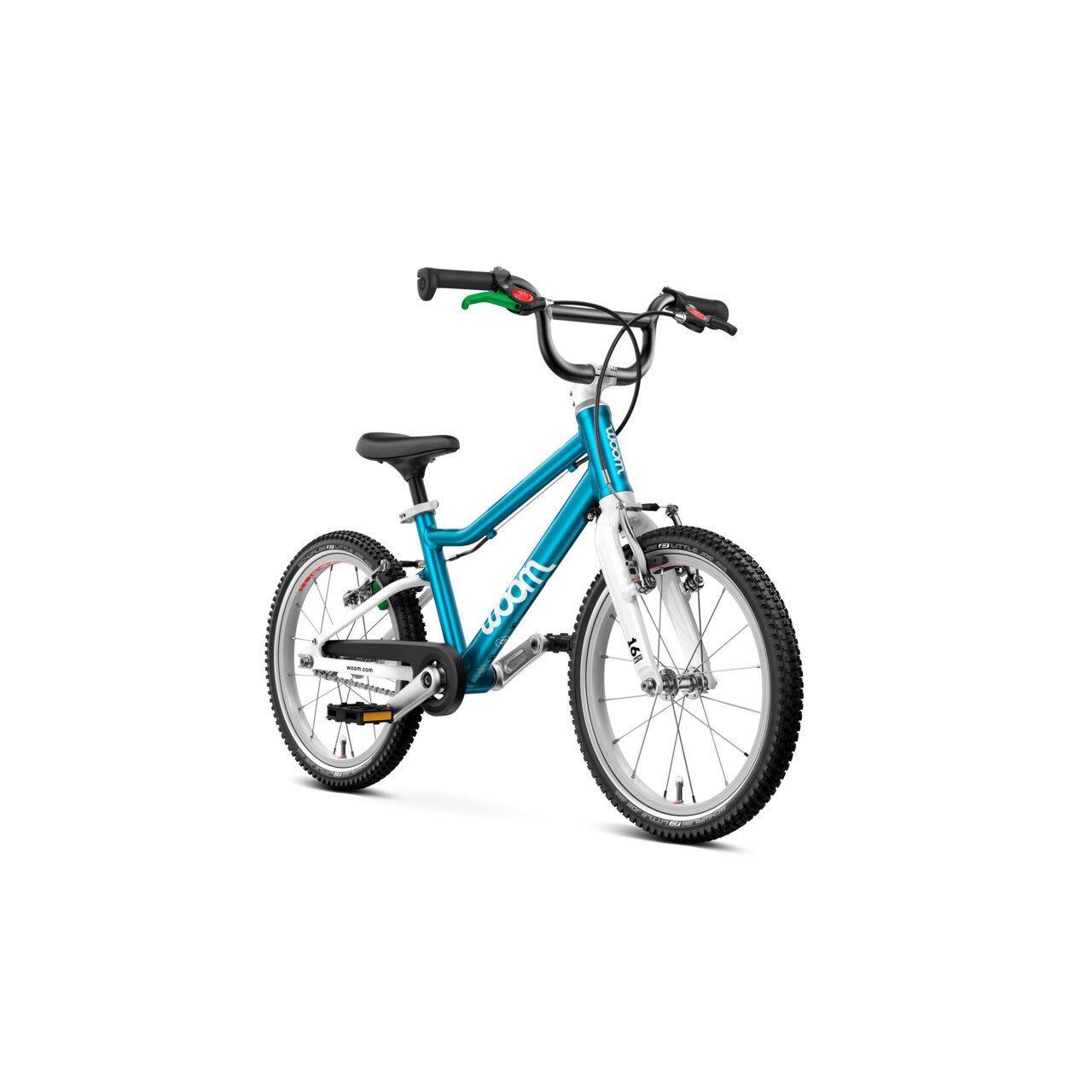 WOOM Kinderfahrrad GO 3 Kinderfahrrad 16" metallic blue