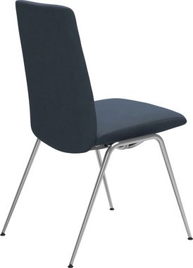 Stressless® Polsterstuhl Laurel, Low Back, Розмір M, mit Beinen aus Stahl in Chrom glänzend