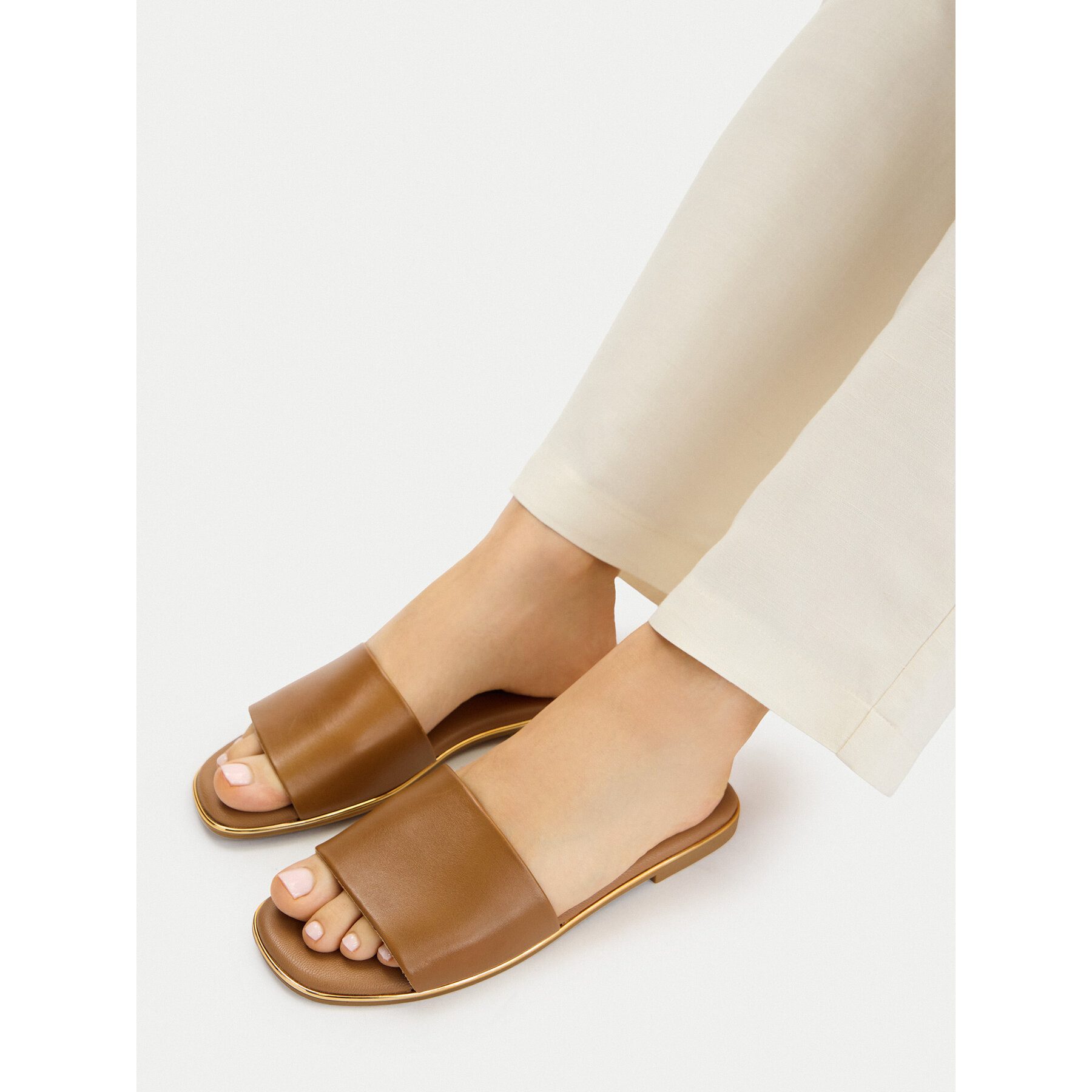 LASOCKI Lasocki Damen Flip-Flops Braun Badepantolette