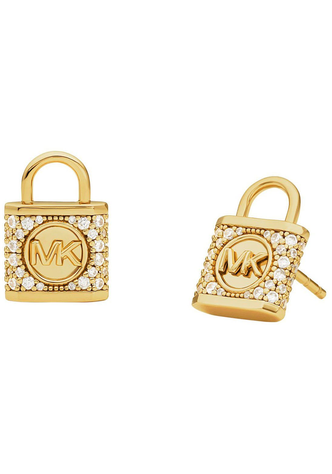 MICHAEL KORS Paar Ohrstecker PREMIUM, SCHLOSS, MKC1628AN, mit Zirkonia (synth)