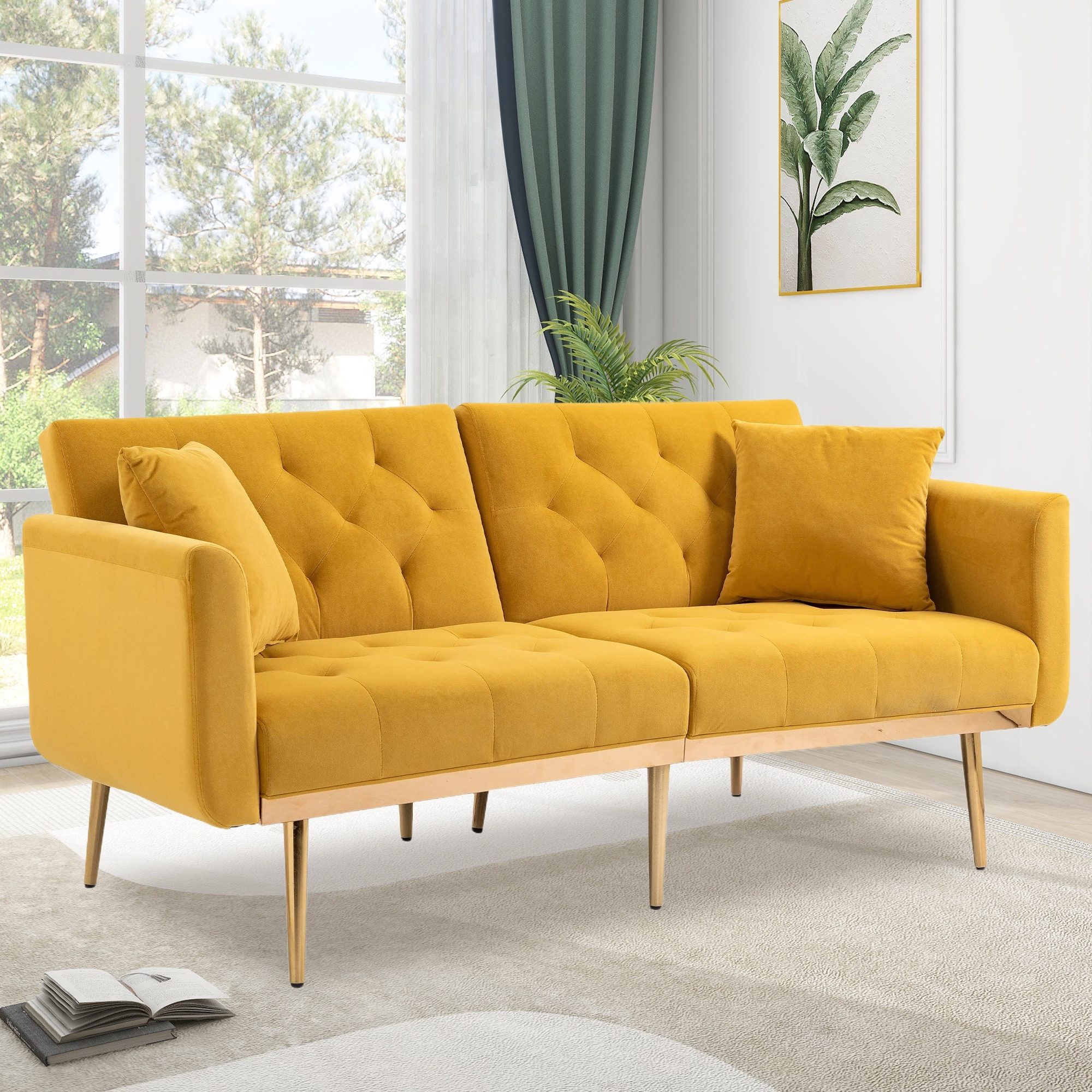 HAUSS SPOLE Schlafsofa 3-Sitzer-Designsofa aus weichem günstig online kaufen