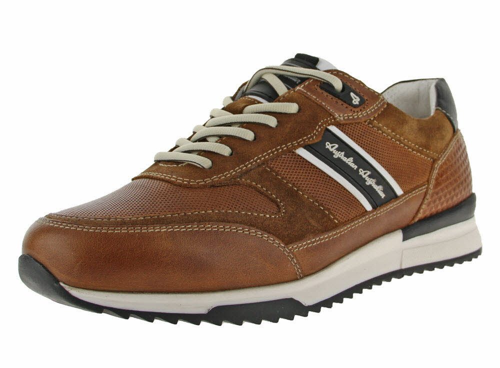 Australian Herren Halbschuhe Sneaker Schnürschuh