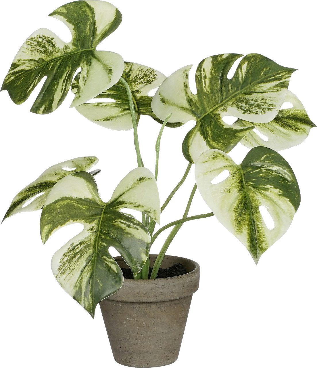Kunstpflanze Mica Decorations Monstera polypropylene 30 x 24, Mica Decorations