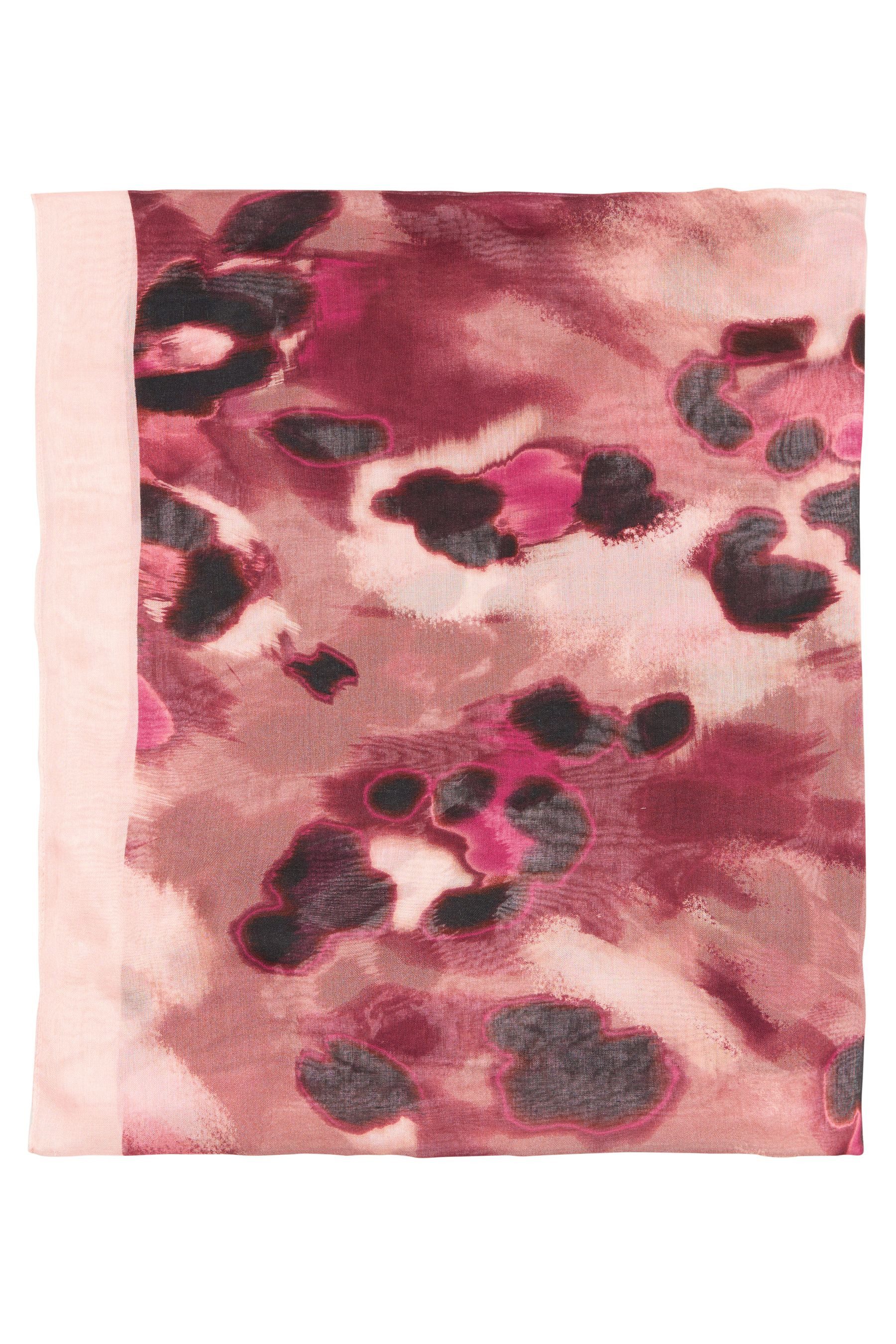 Love & Roses Schal Love & Roses leichter Schal, (1-St)