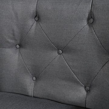 Mucola Sessel Polstersessel Barock Stil Textilsessel Sitzmöbel Armsessel Ruhesessel (Stück), Weiche Polsterung, 100% Polyester