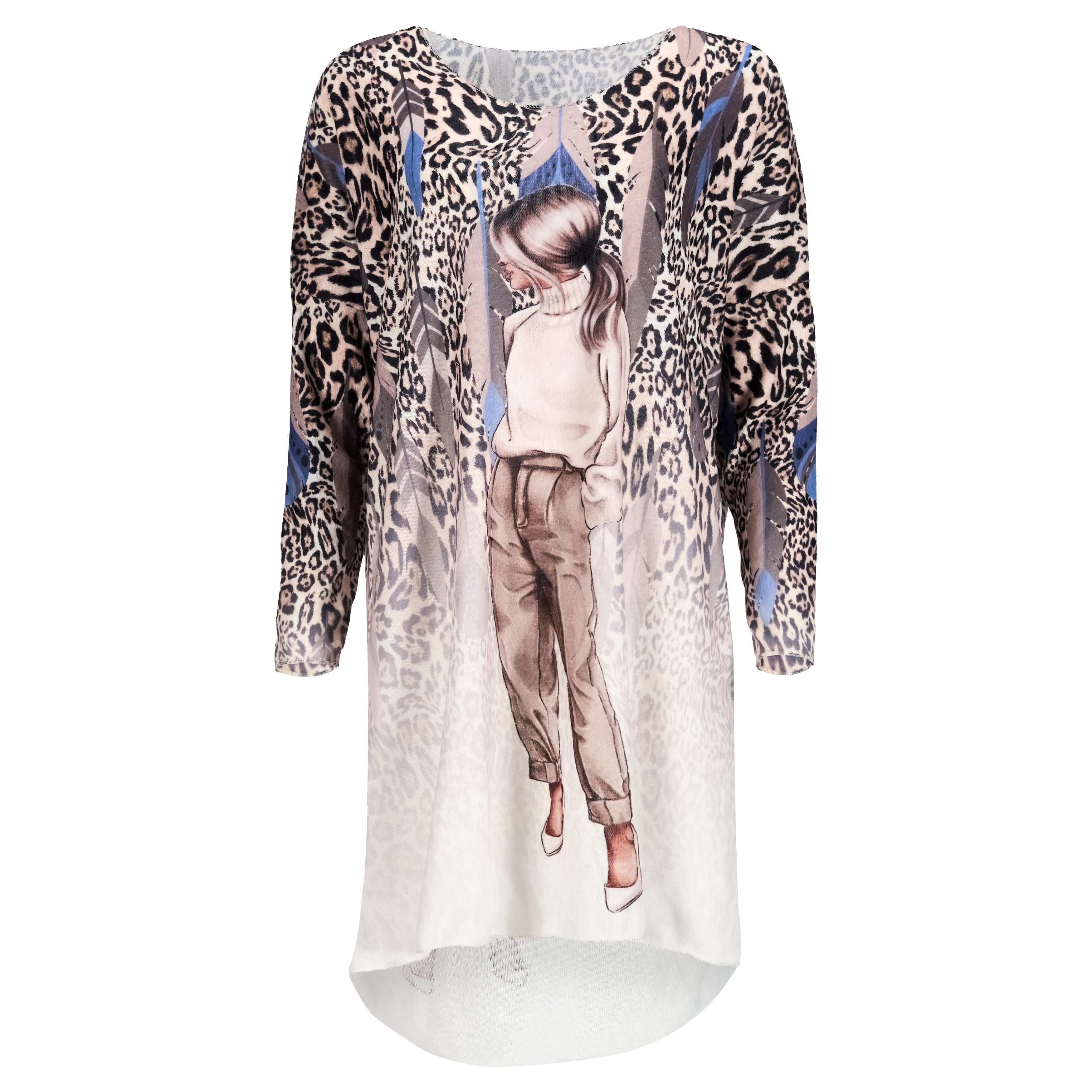 Mississhop Strickkleid Damen Strickkleid Pullover Strickpullover günstig online kaufen