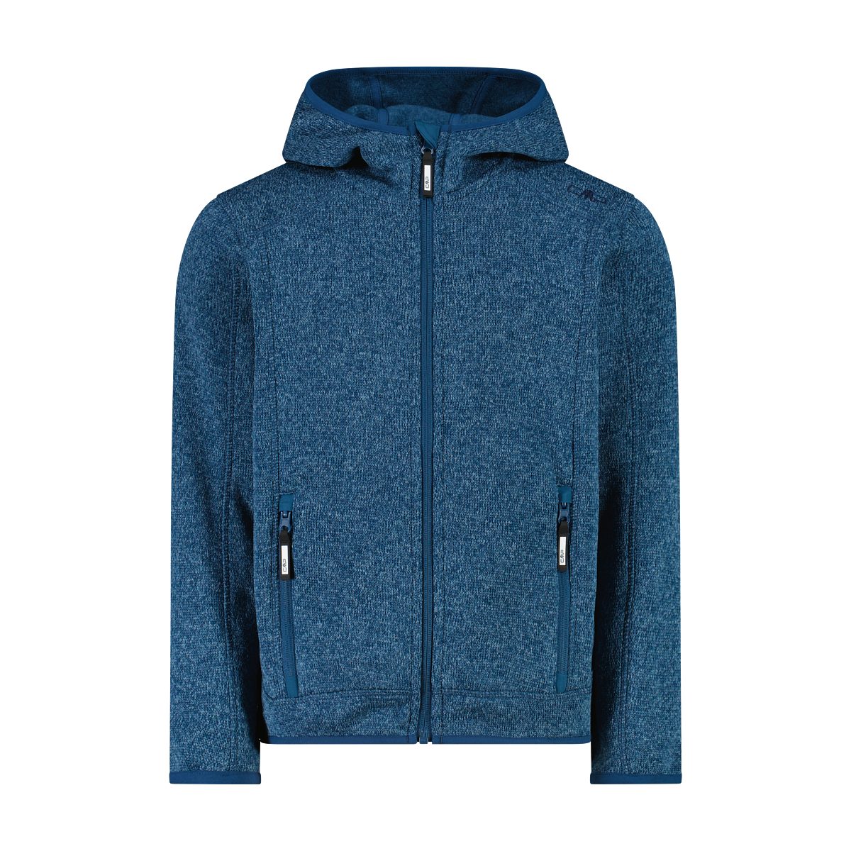 Strickfleecejacke KID JACKET FIXED HOOD