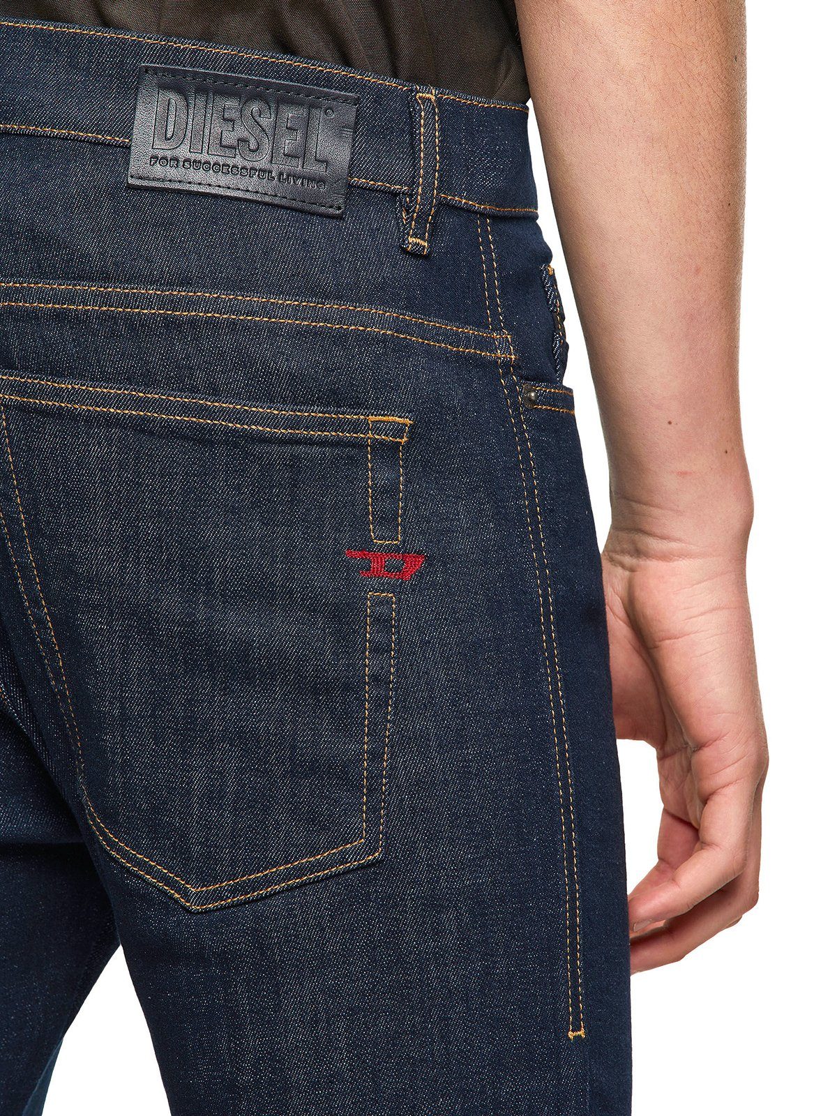 Diesel Skinny-fit-Jeans High Waist Indigo Blau - D-Amny 009PC