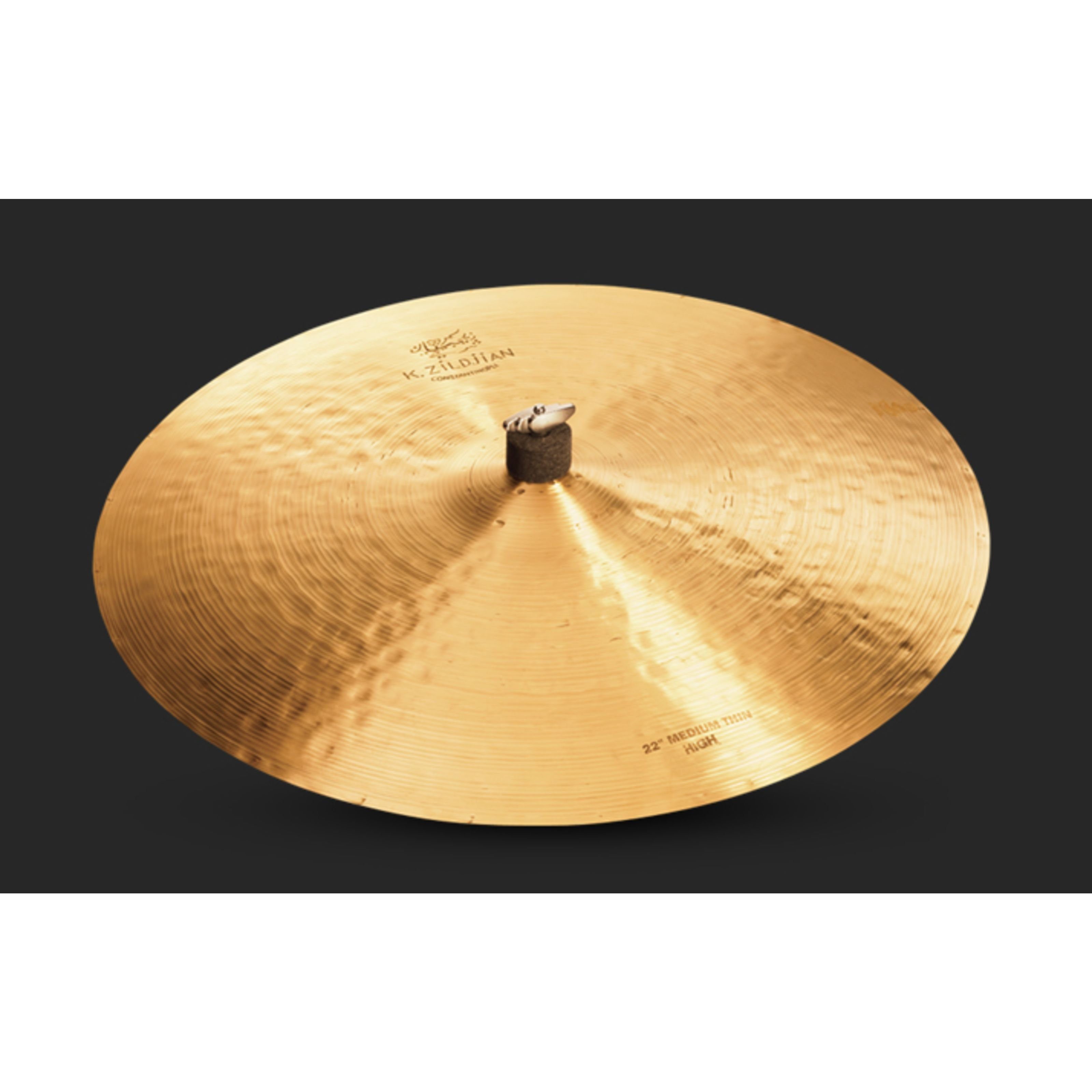 Zildjian Becken,K' Constantinople Ride 22" Medium Thin High, Cymbals, Ride Becken, K' Constantinople Ride 22", Medium Thin, High - Ride Cymbal