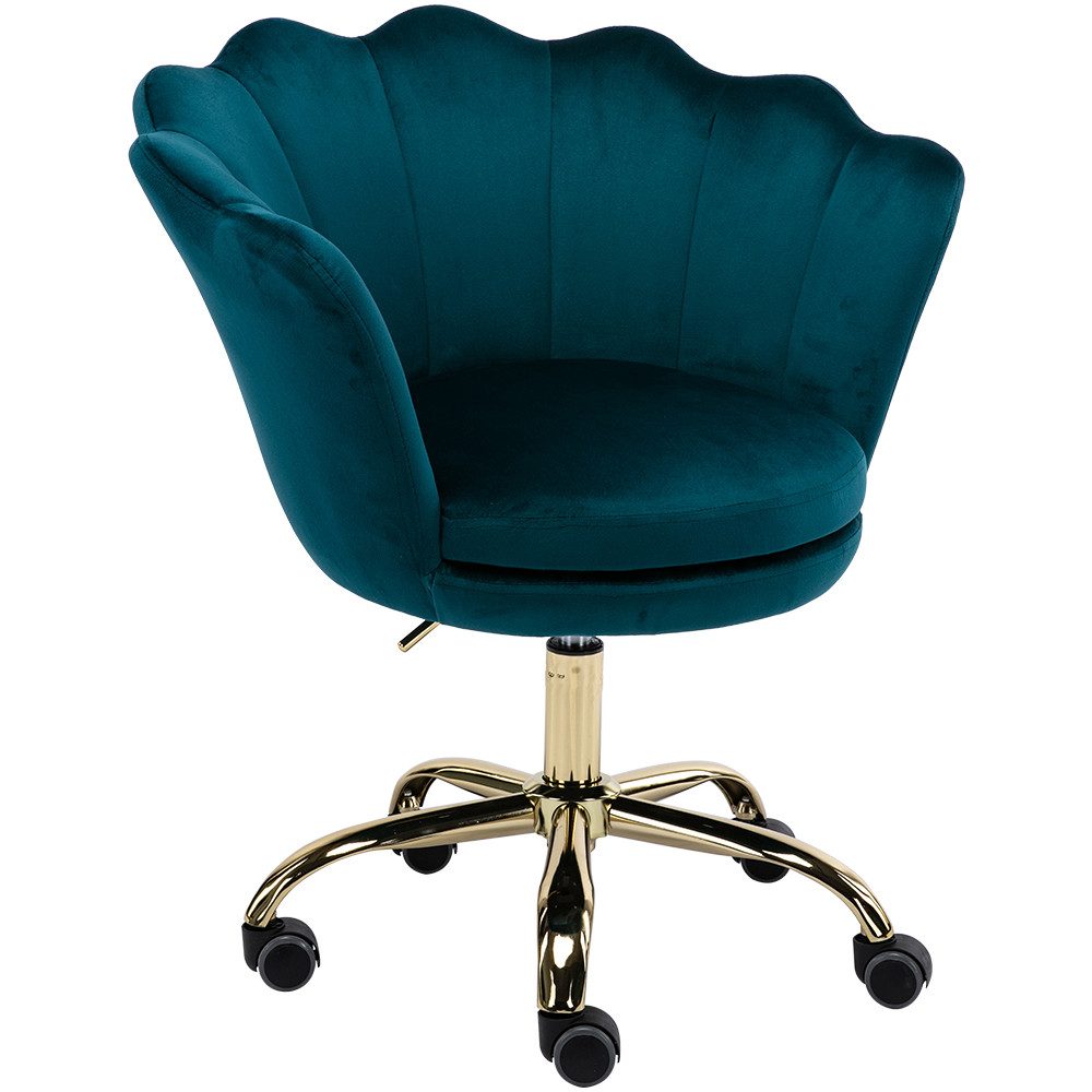 WAHSON OFFICE CHAIRS Loungesessel Bürostuhl Kunstfell Drehstuhl mit Rollen