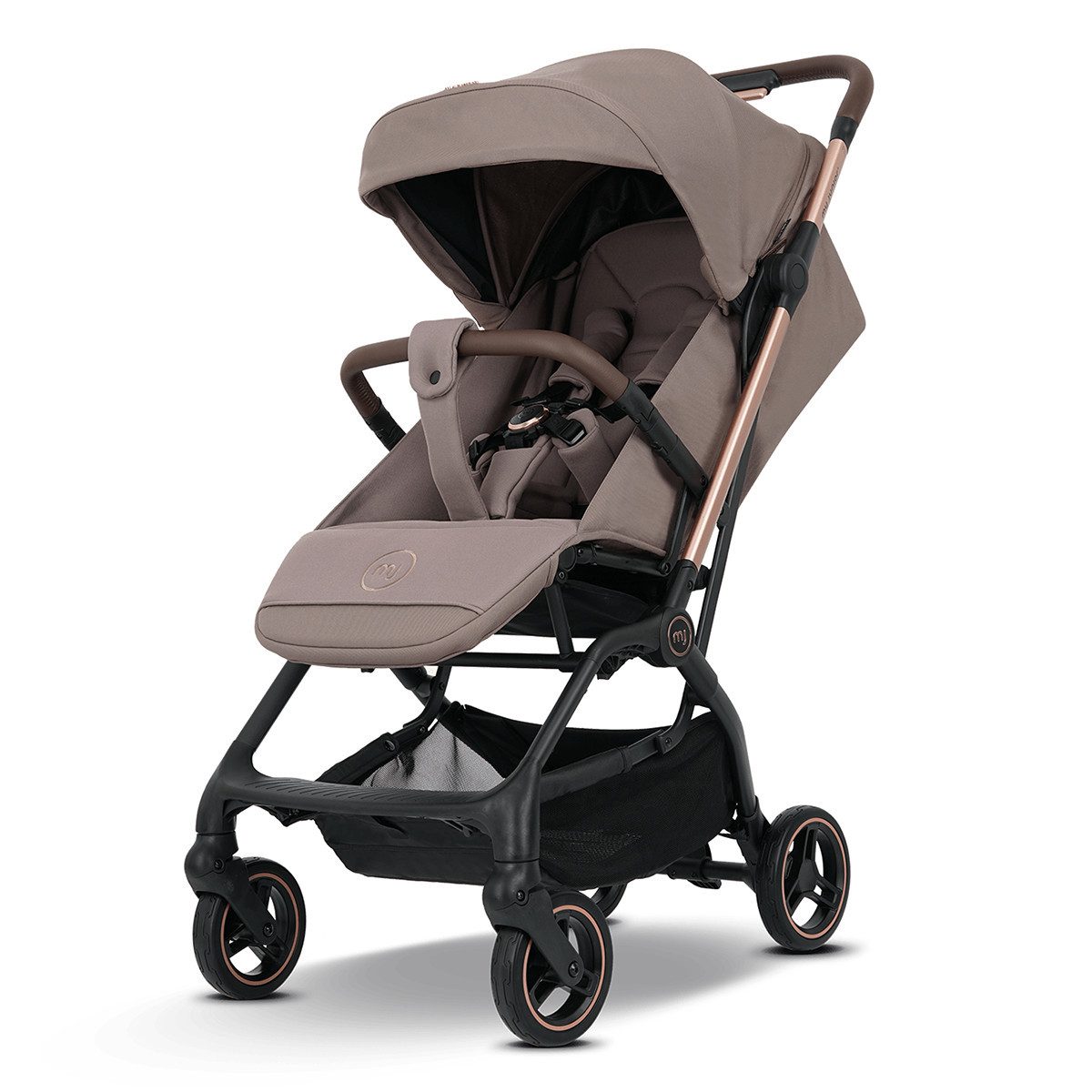 my junior Kinder-Buggy my junior® PICO² Hazel - rose, bis 22kg, Einhand AutoFold, Getränkehalter, Transporttasche
