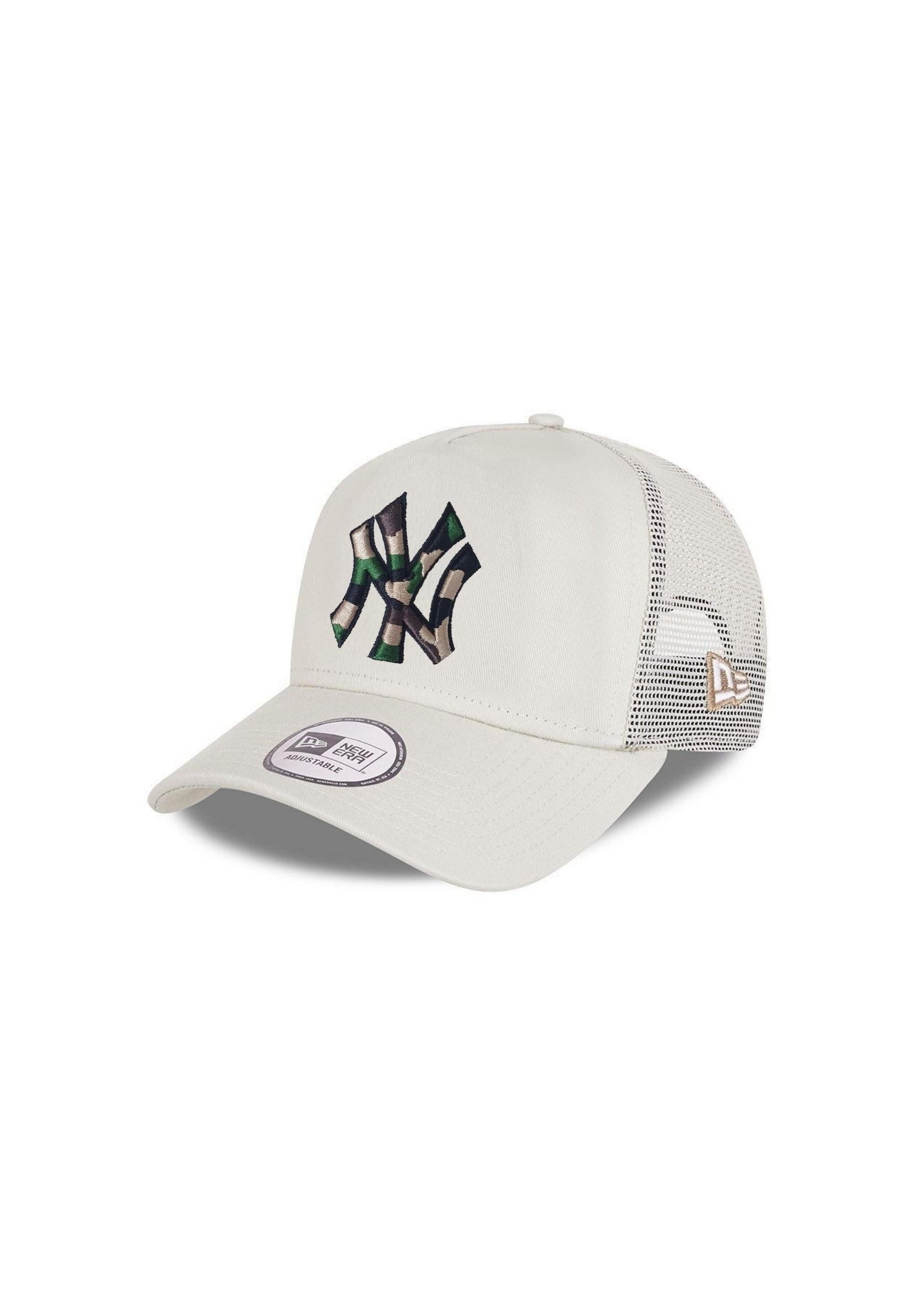 Baseball Cap New York Yankees MLB Camouflage Infill Beige Verstellbare 9Forty A-Fra