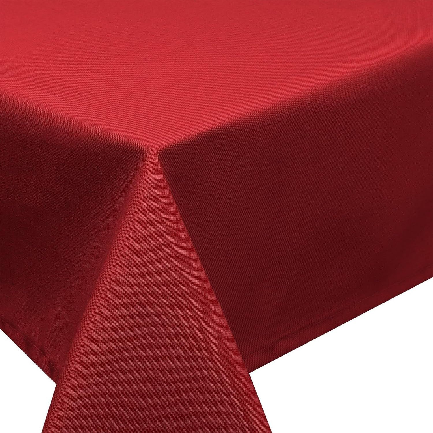 Stoffschmiede Tischdecke mit Leinen-Optik, Wasserabweisend