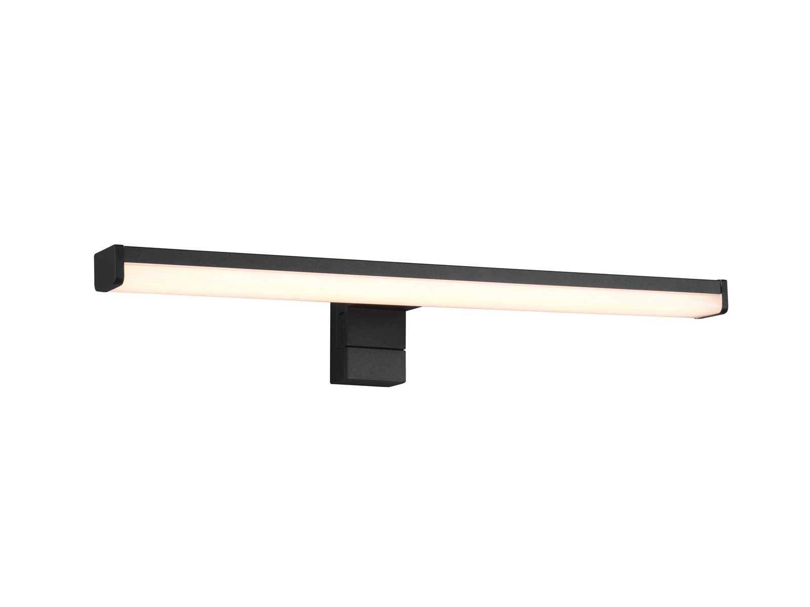 TRIO Leuchten LED Spiegelleuchte, LED fest integriert, Warmweiß, Badlampe für Spiegel mit 3 verschiedenen Montagehalterungen, B: 40cm